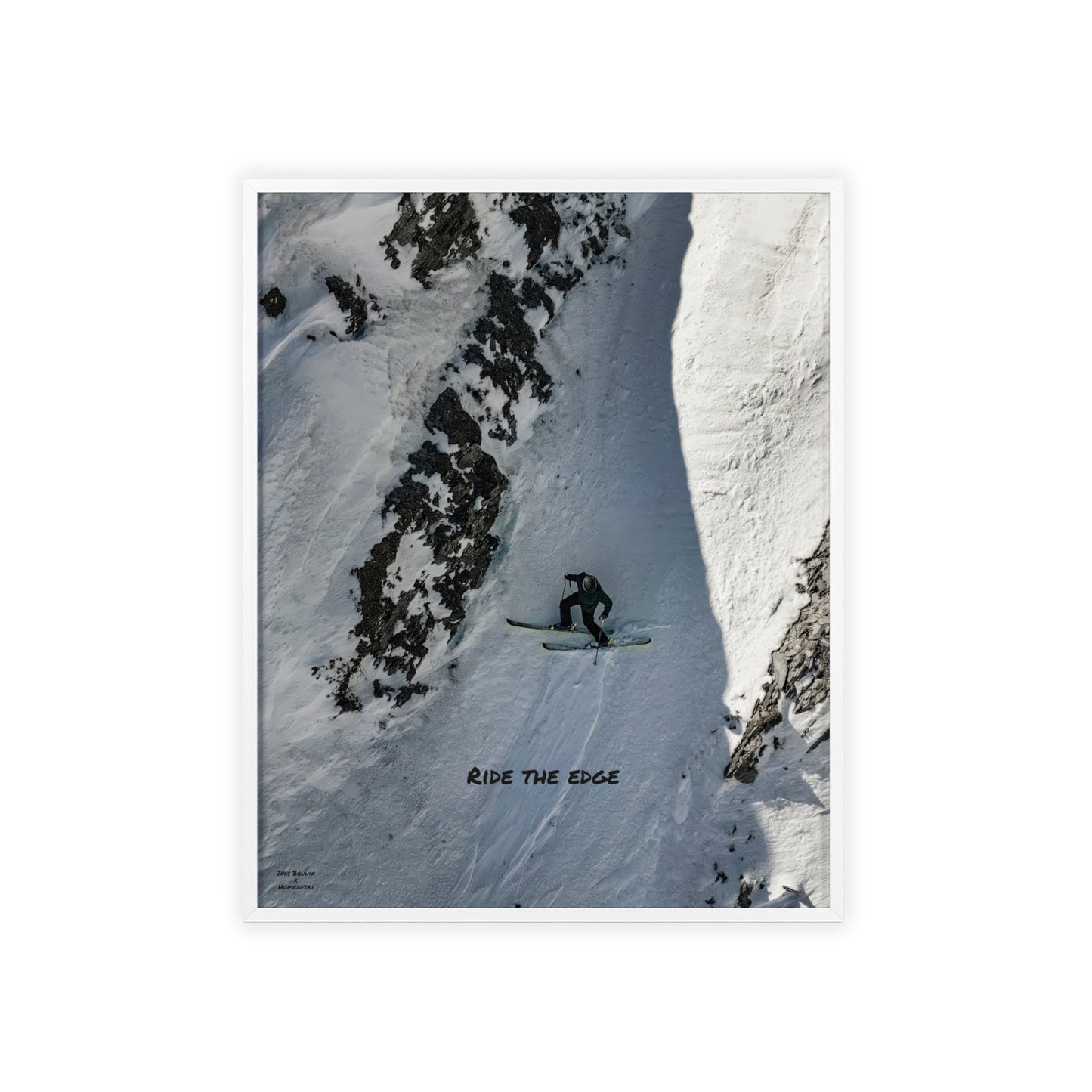 Steep Indy Bruhin Poster - FRAMED