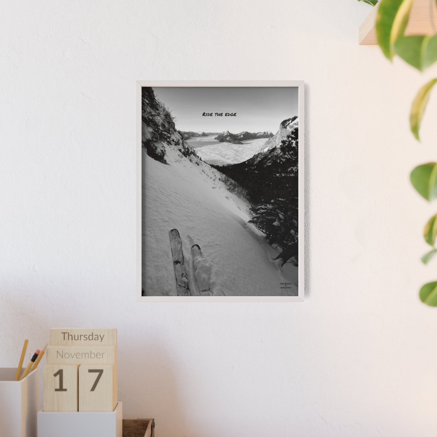 Panorama Indy Bruhin Poster - FRAMED