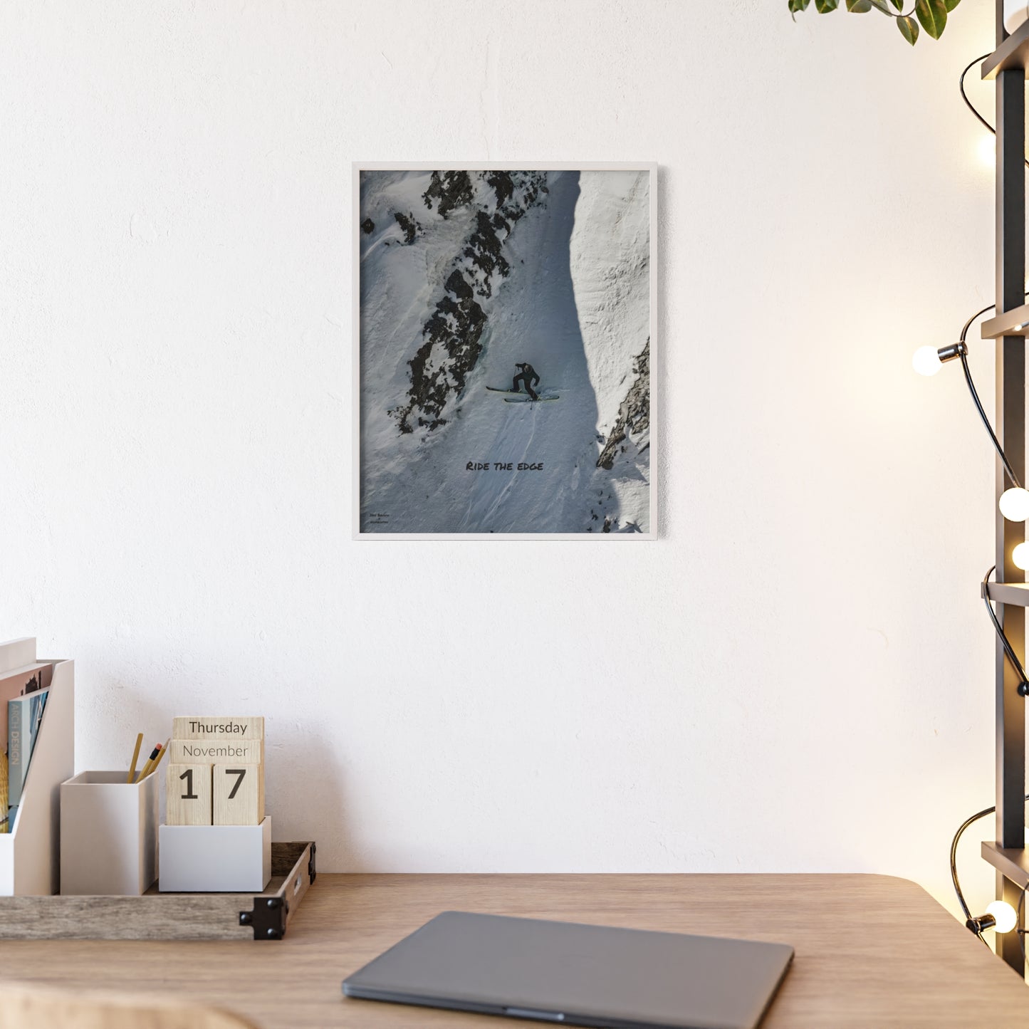 Steep Indy Bruhin Poster - FRAMED