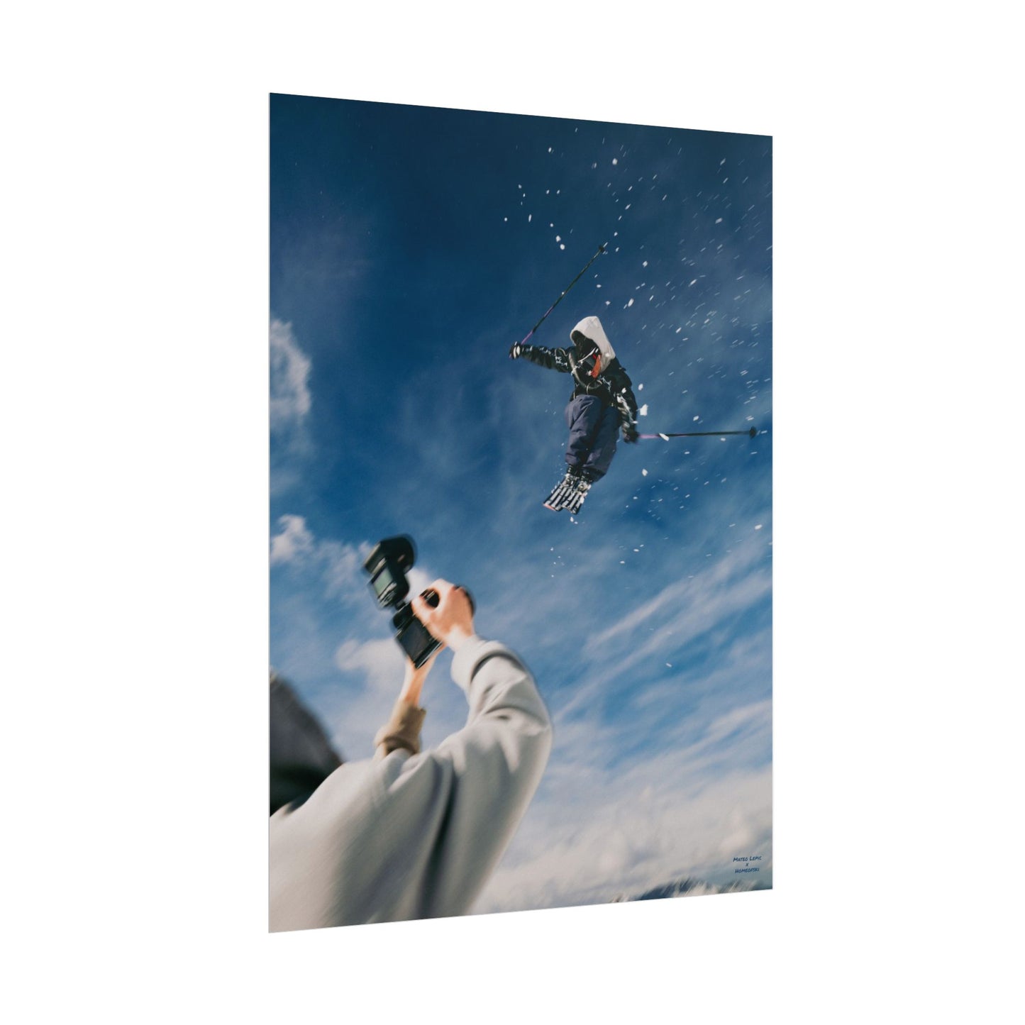 'Camera Crew' Mateo Lepic Poster