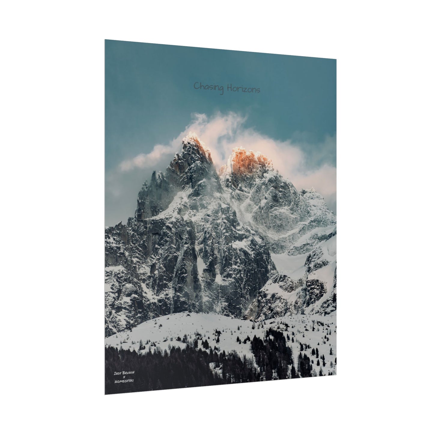 Alps Indy Bruhin Poster