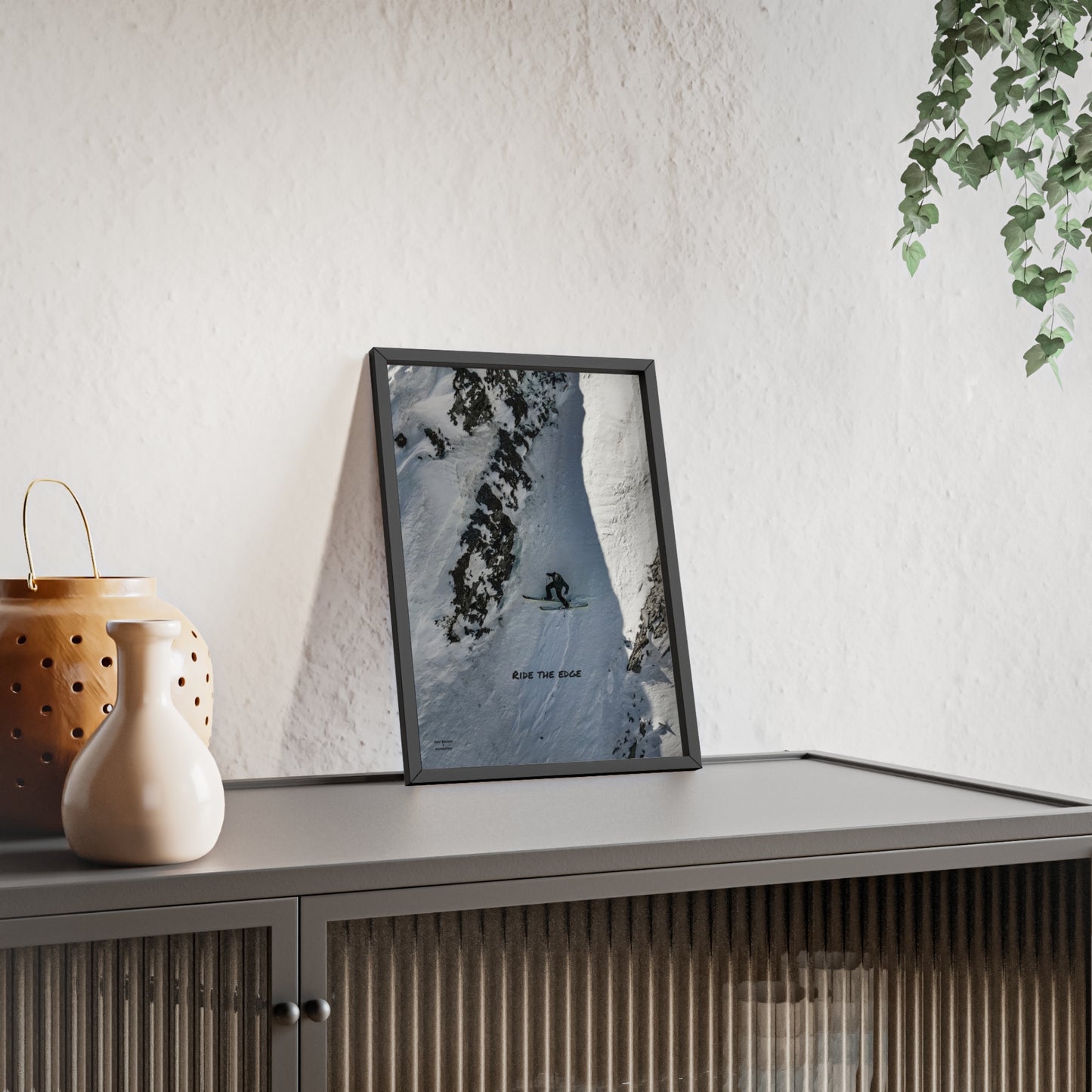 Steep Indy Bruhin Poster - FRAMED