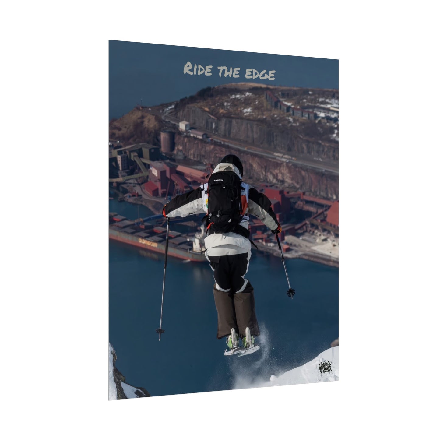 Ride The Edge Mikkellillehaug Poster