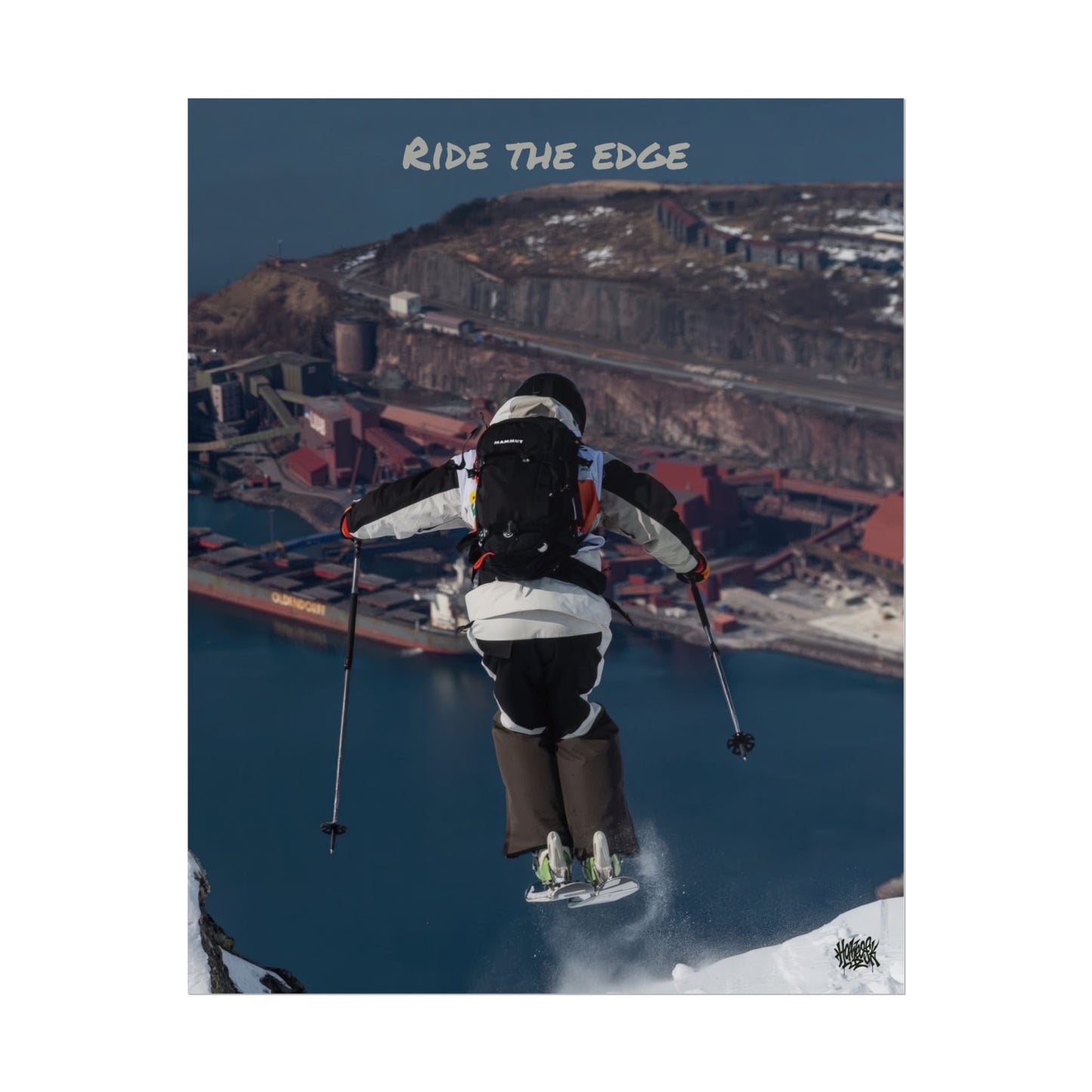 Ride The Edge Mikkellillehaug Poster