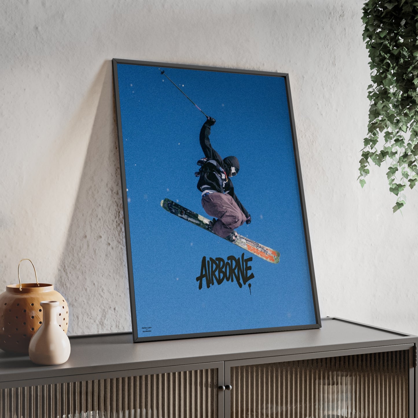 Airborne V2 Mateo Lepic Poster - FRAMED
