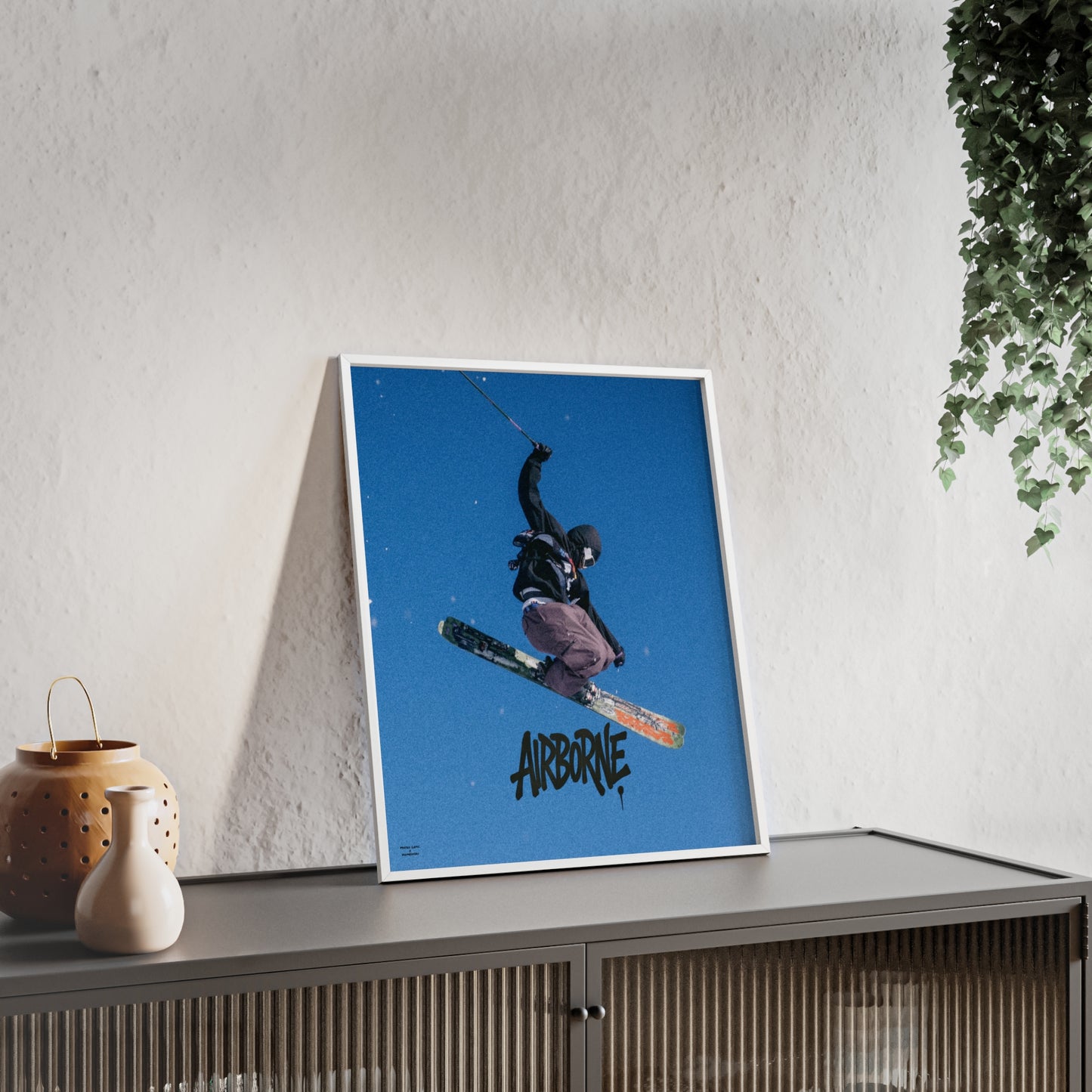 Airborne V2 Mateo Lepic Poster - FRAMED
