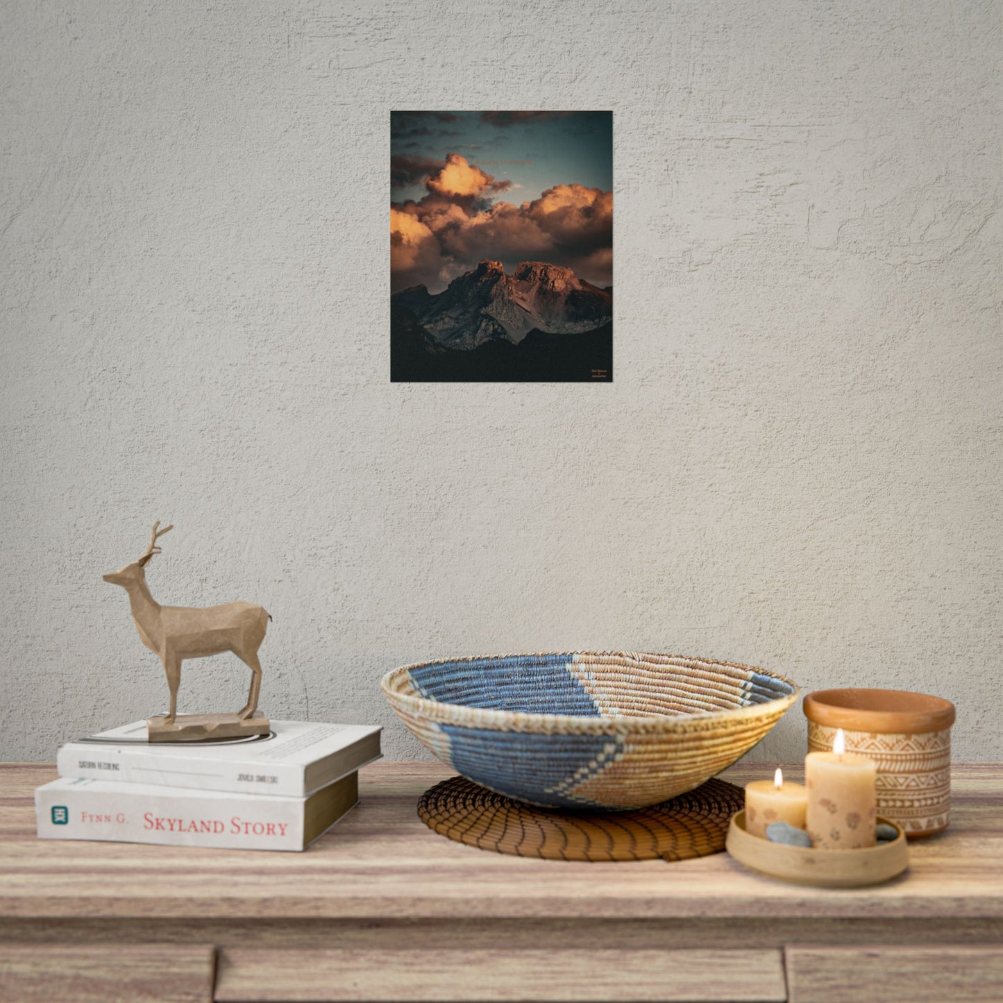 Chasing Horizons Indy Bruhin Poster