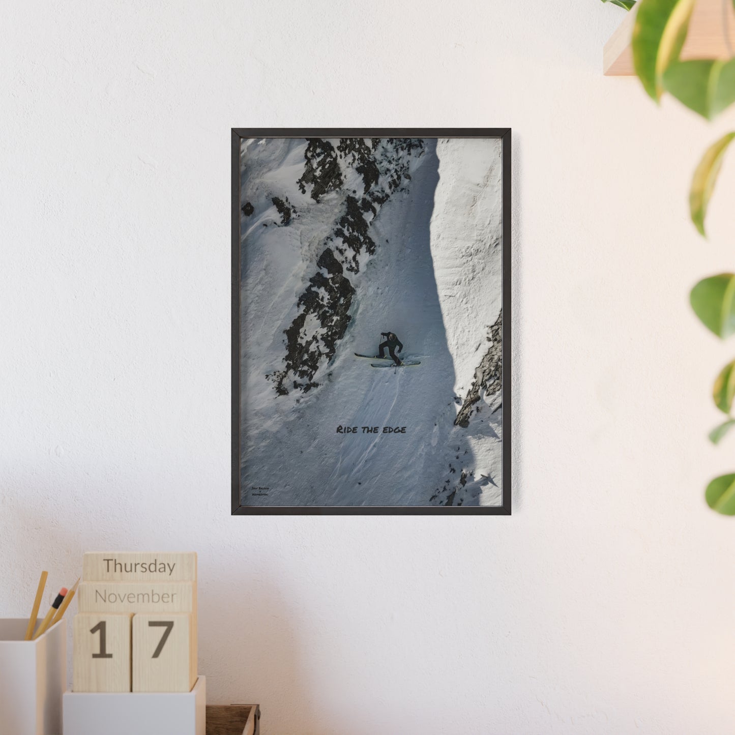 Steep Indy Bruhin Poster - FRAMED