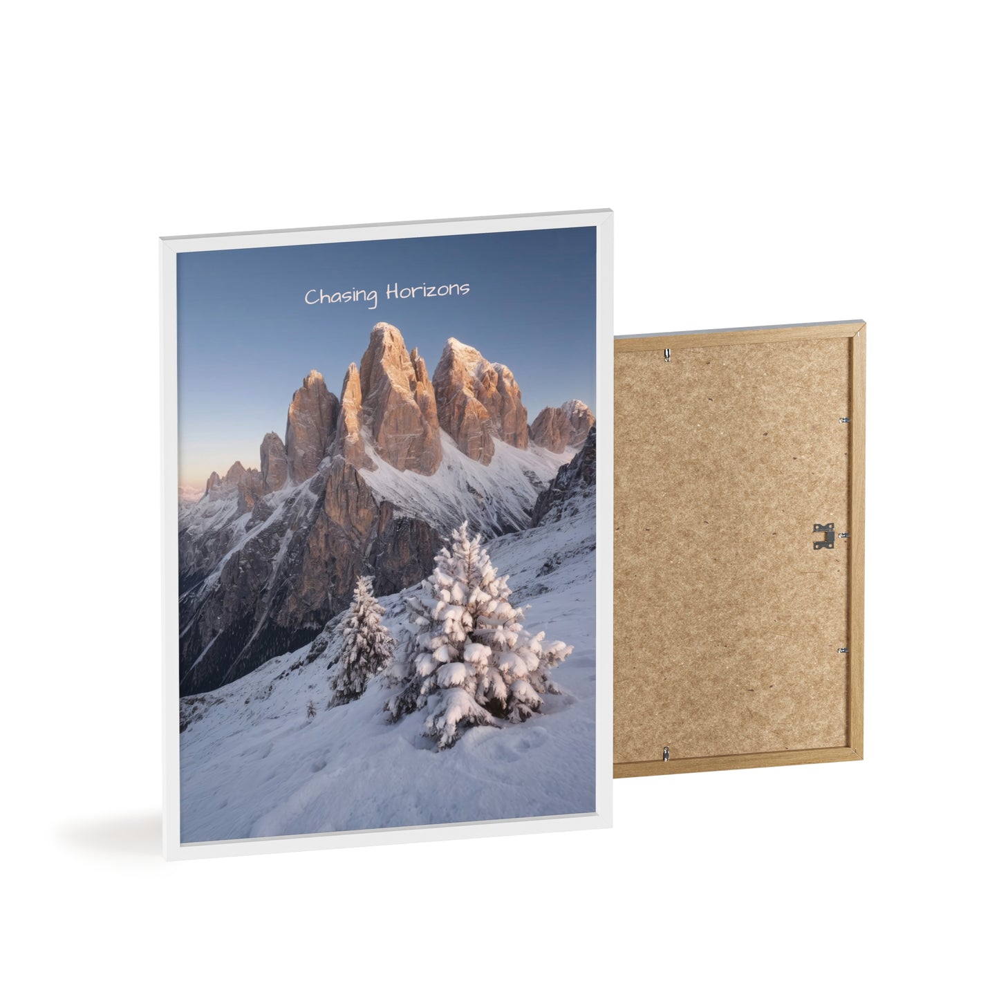 Chasing Horizons x Dolomites Poster - FRAMED