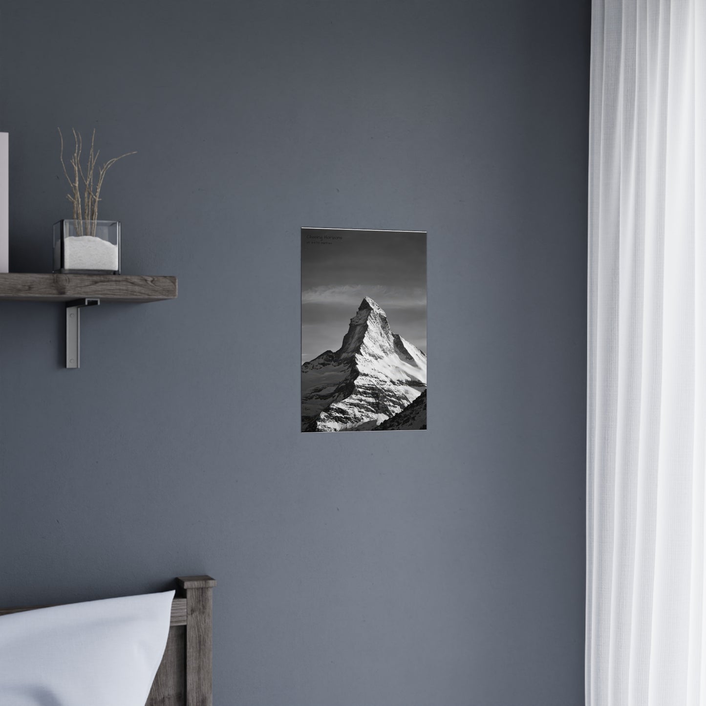 Chasing Horizons x Monochrome Matternhorn Poster