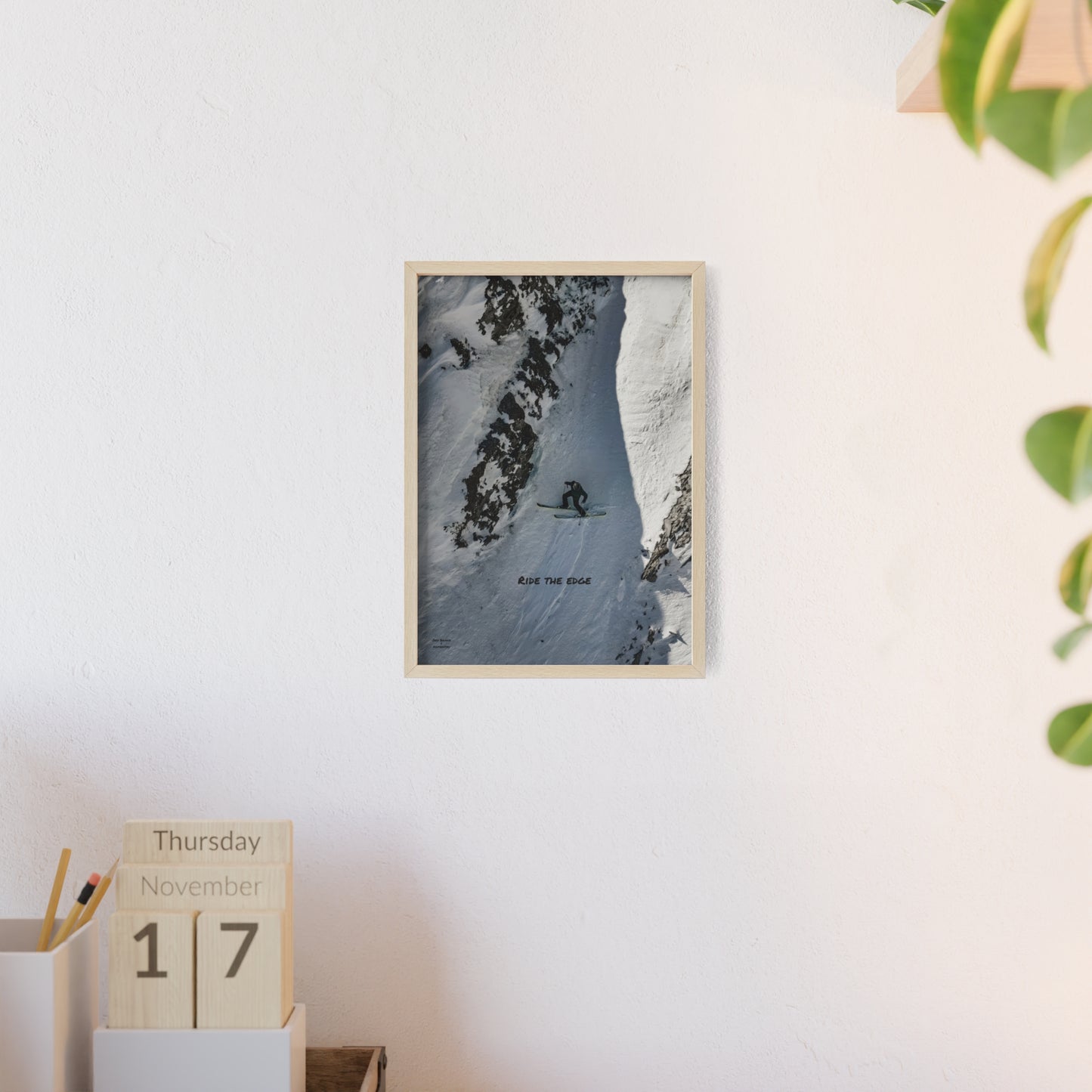 Steep Indy Bruhin Poster - FRAMED
