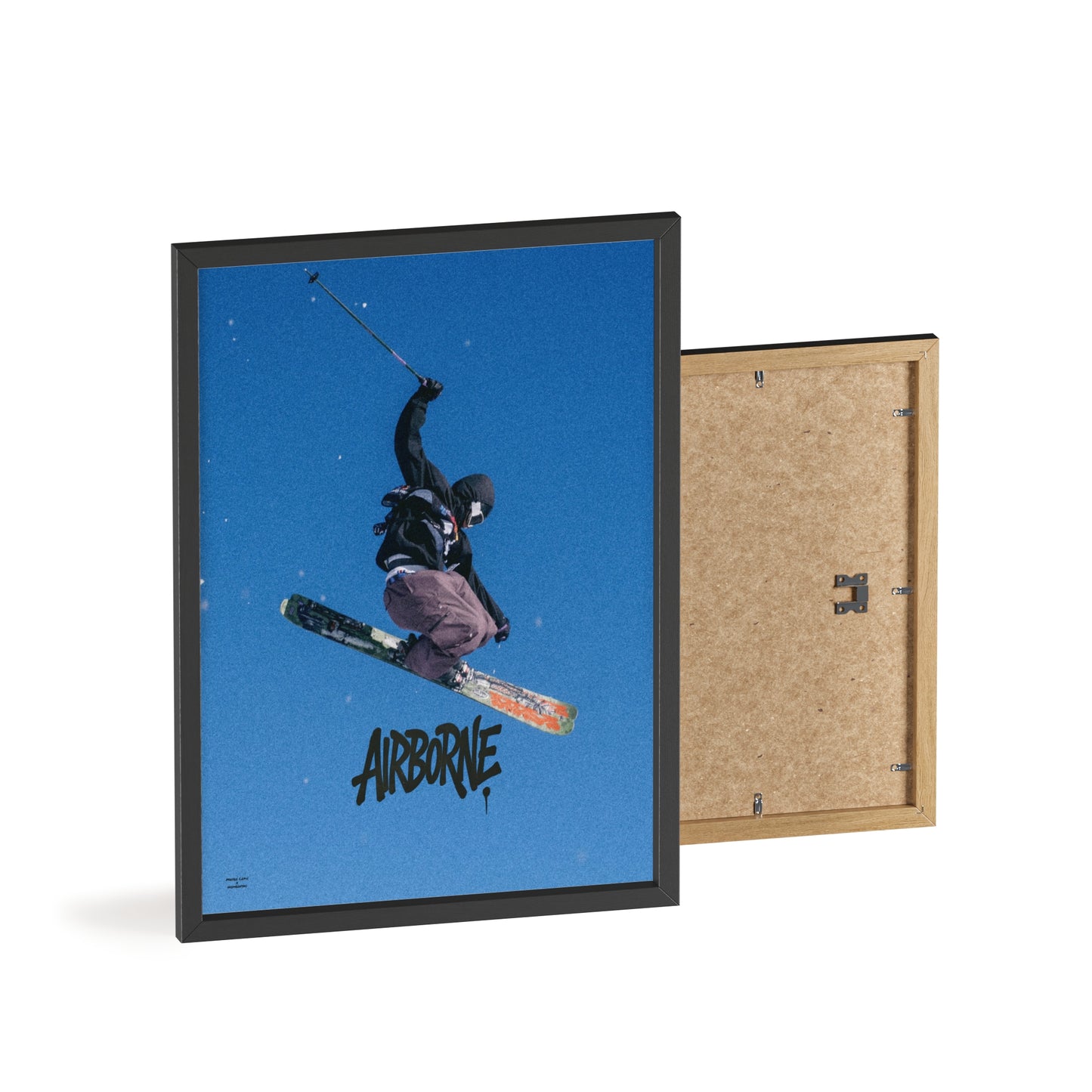 Airborne V2 Mateo Lepic Poster - FRAMED