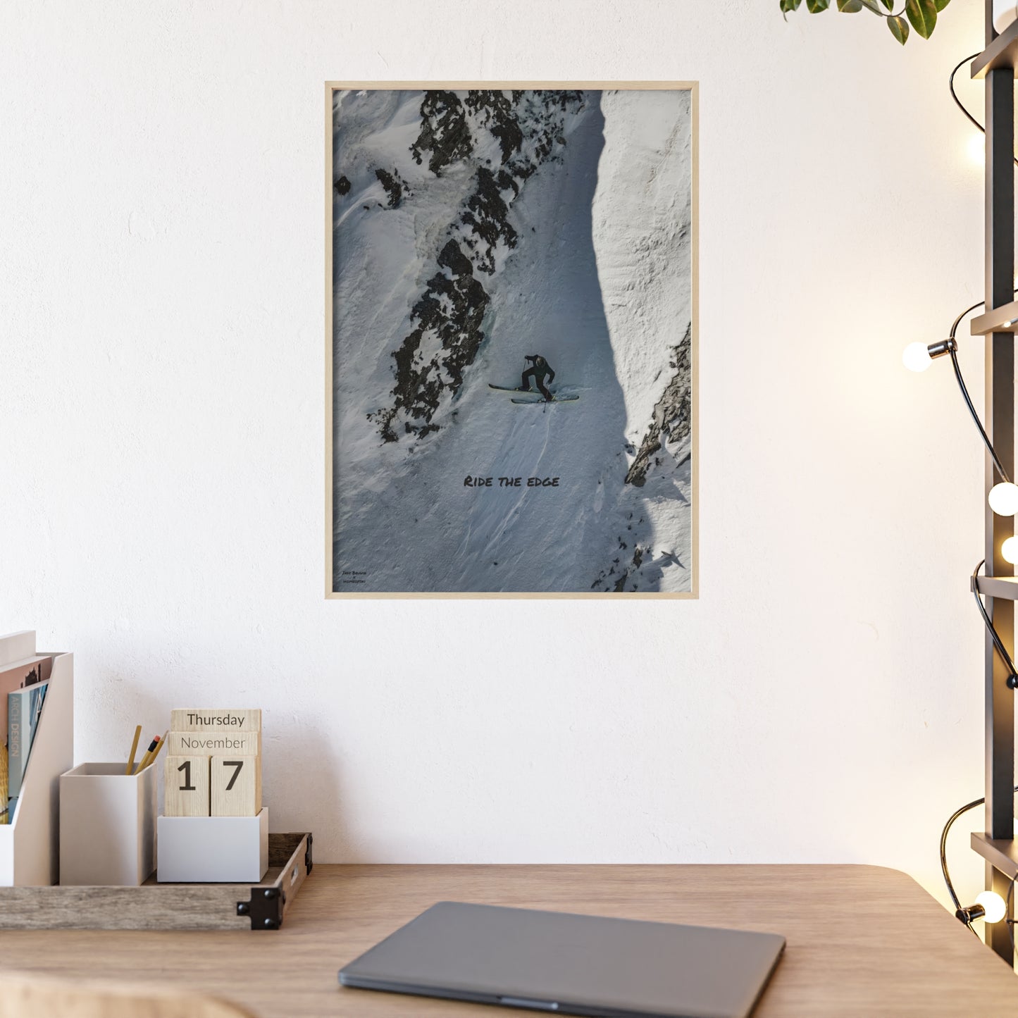 Steep Indy Bruhin Poster - FRAMED