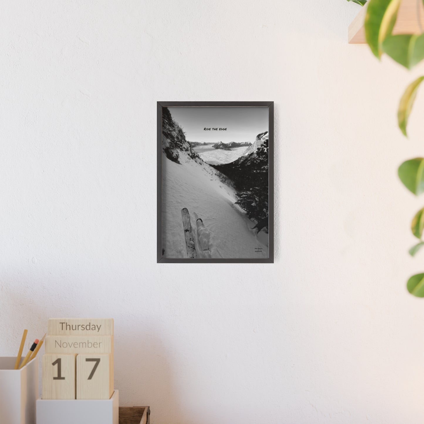 Panorama Indy Bruhin Poster - FRAMED