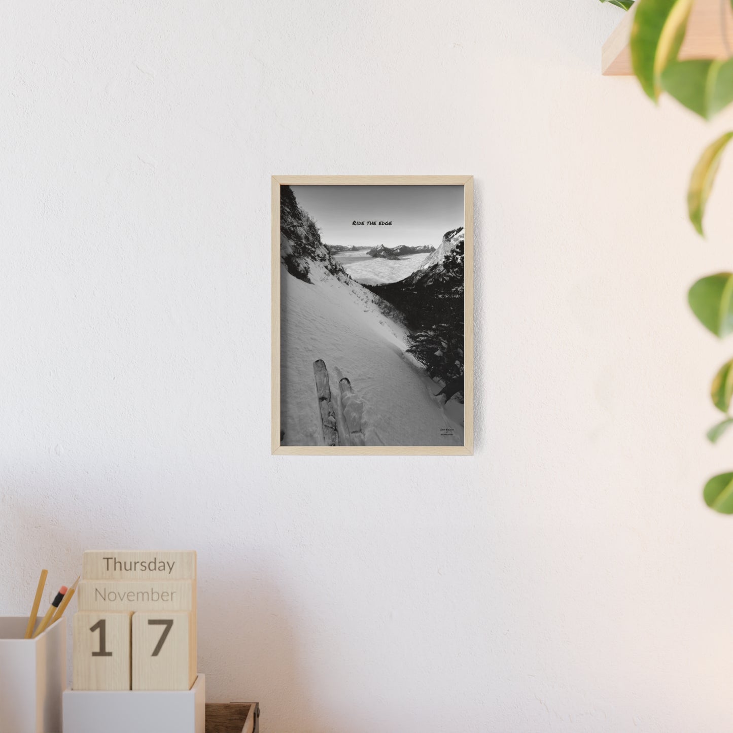 Panorama Indy Bruhin Poster - FRAMED
