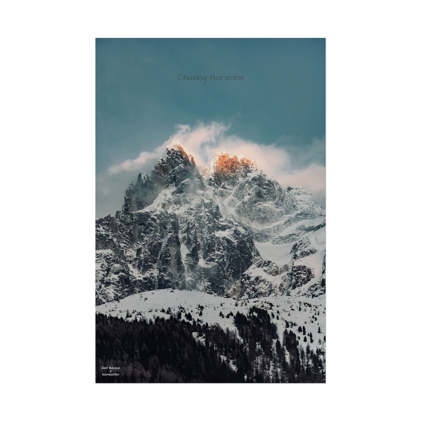 Alps Indy Bruhin Poster
