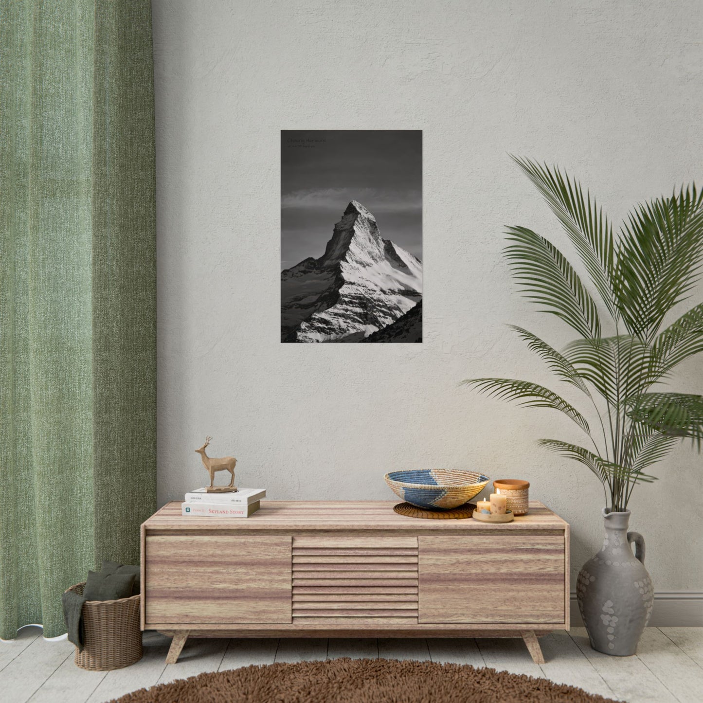 Chasing Horizons x Monochrome Matternhorn Poster