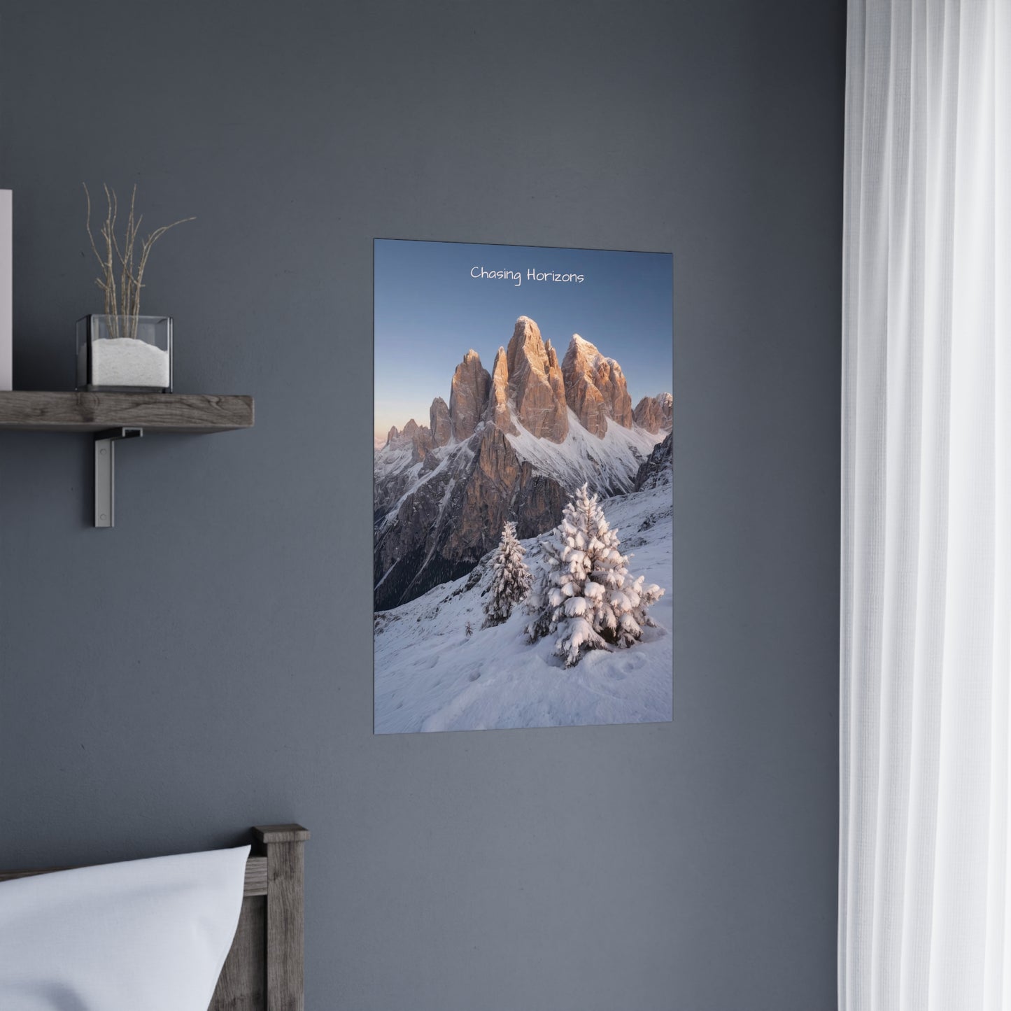 Chasing Horizons x Dolomites Poster