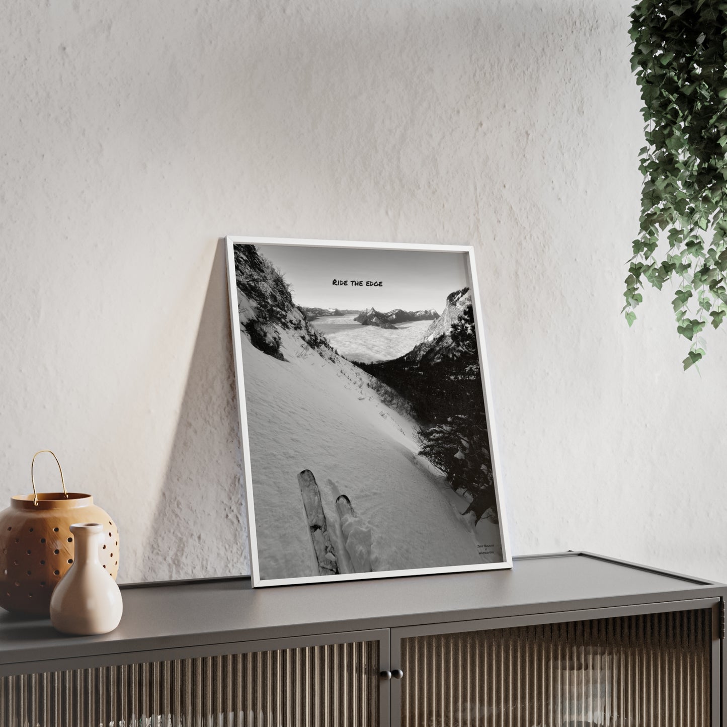Panorama Indy Bruhin Poster - FRAMED