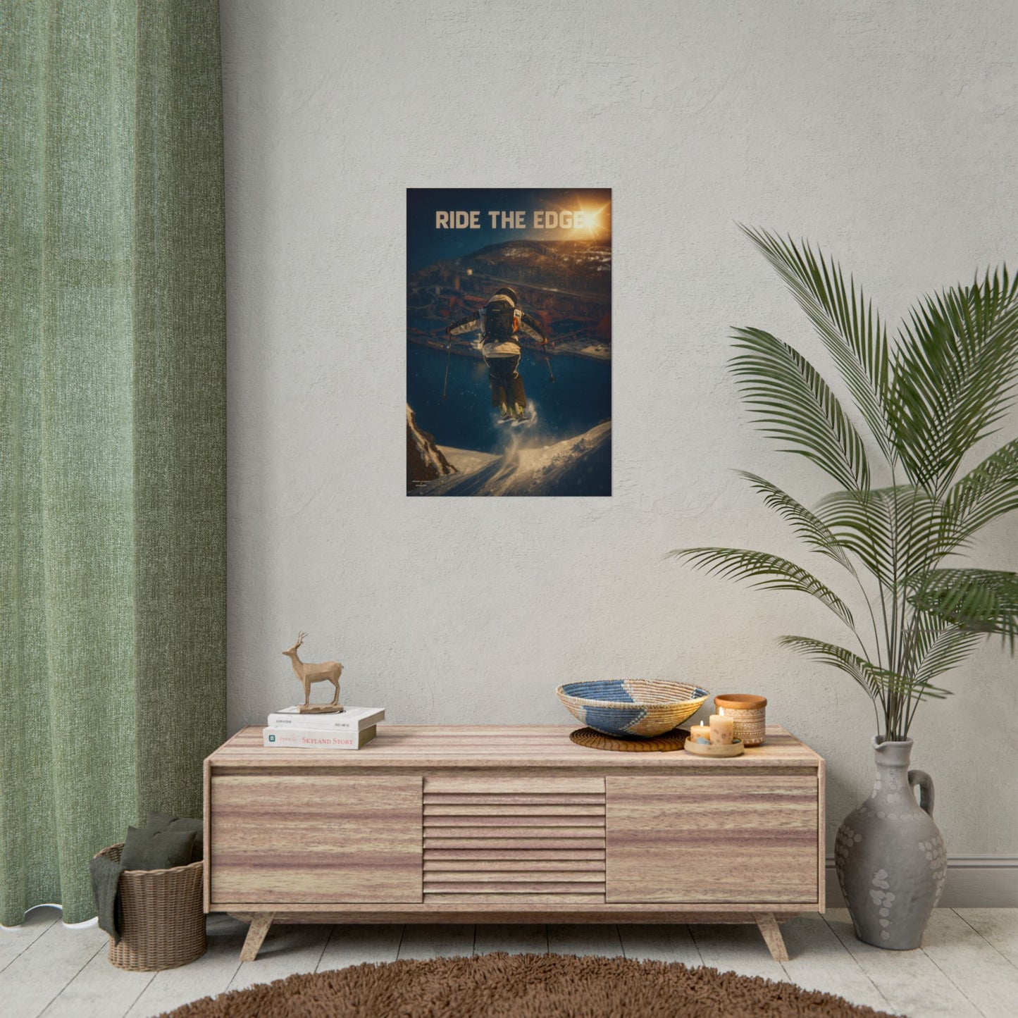 Ride The Edge x Heaven Mikkellillehaug Poster
