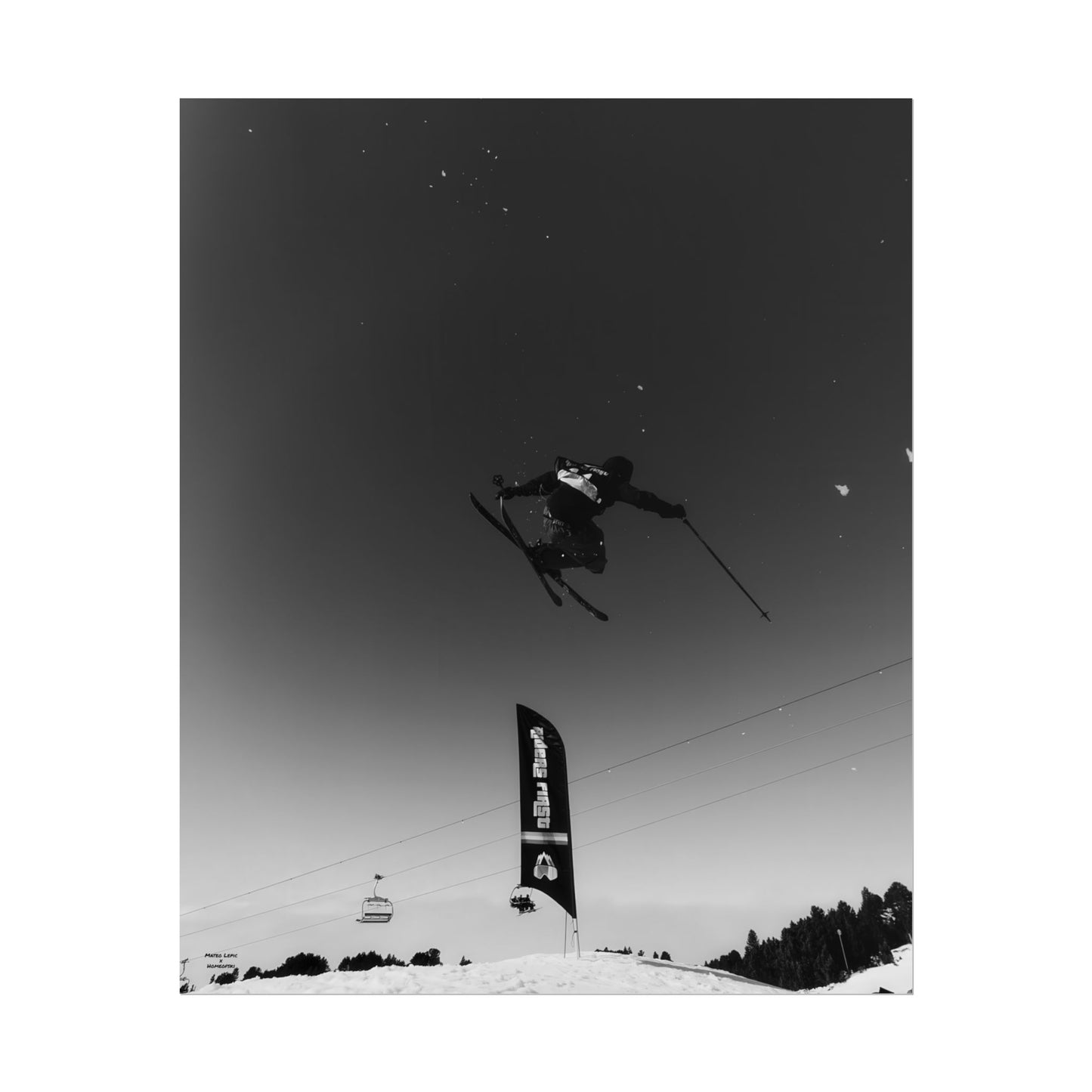 Airborne Mateo Lepic Poster