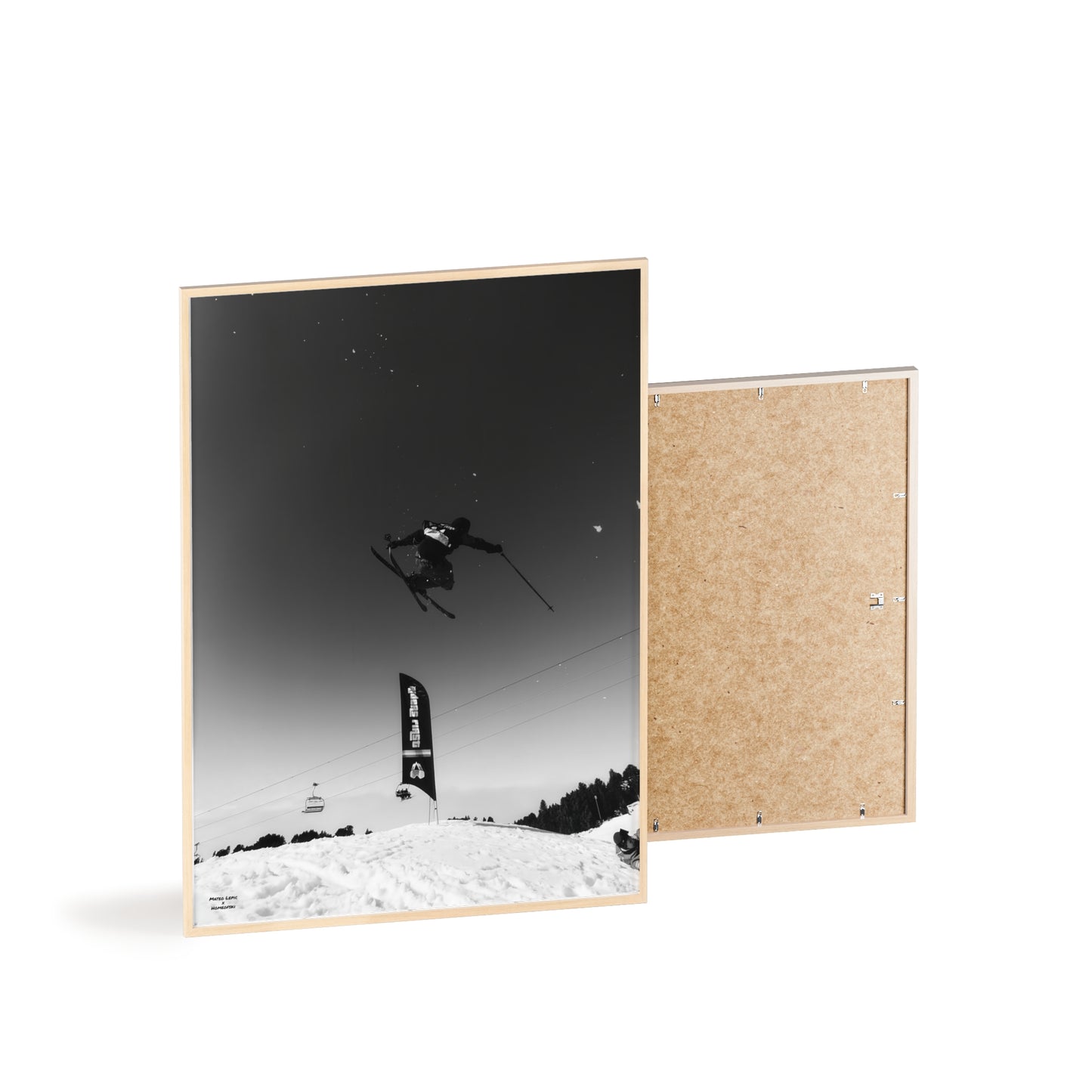 Airborne Mateo Lepic Poster - FRAMED