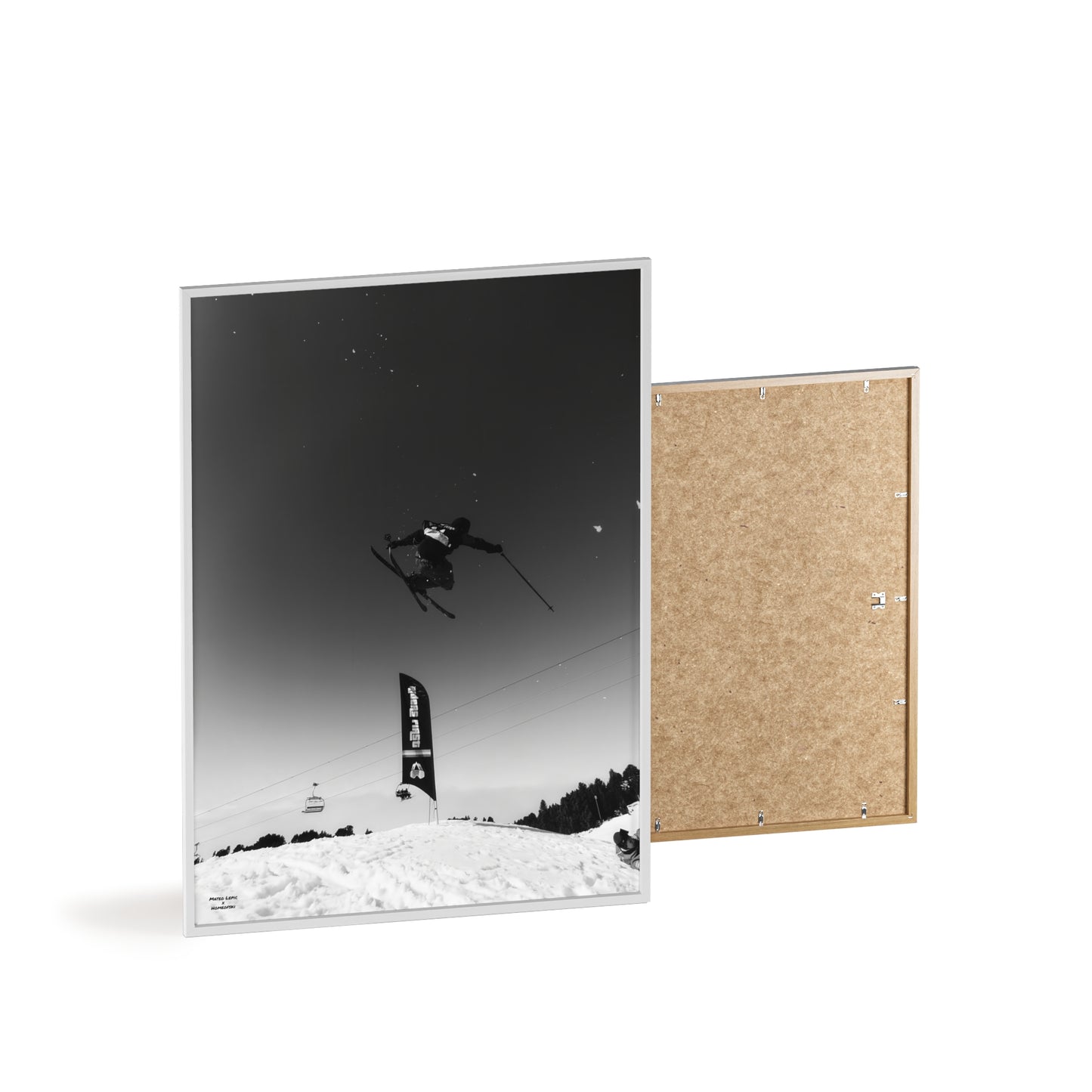 Airborne Mateo Lepic Poster - FRAMED