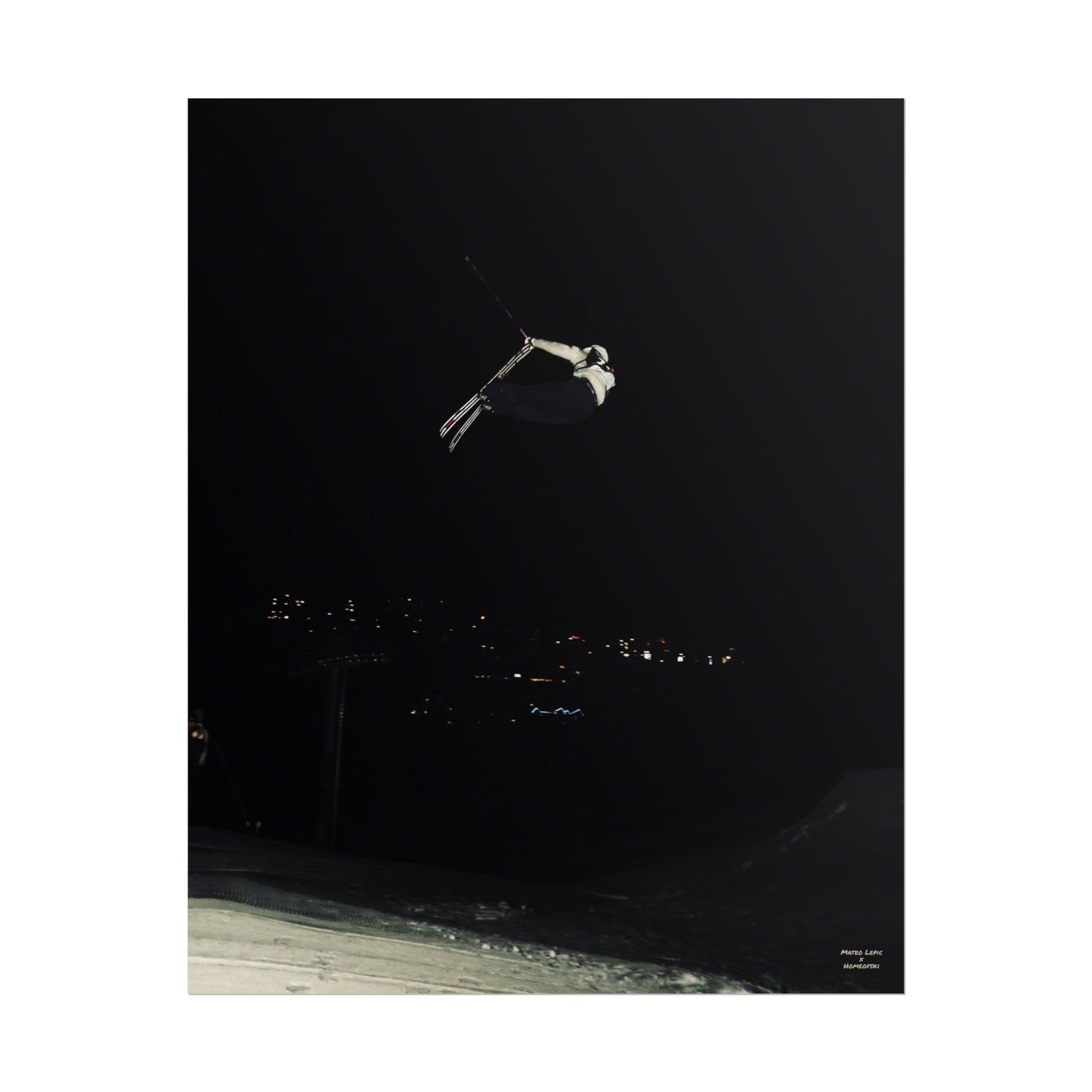 Night Park Mateo Lepic Poster