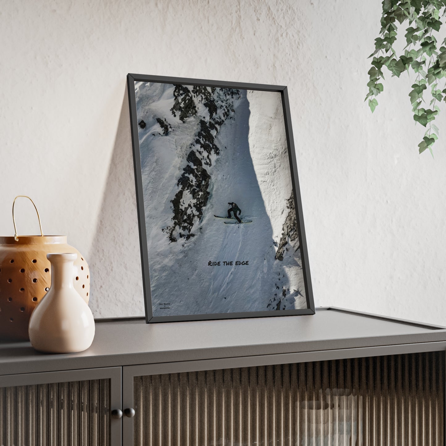 Steep Indy Bruhin Poster - FRAMED