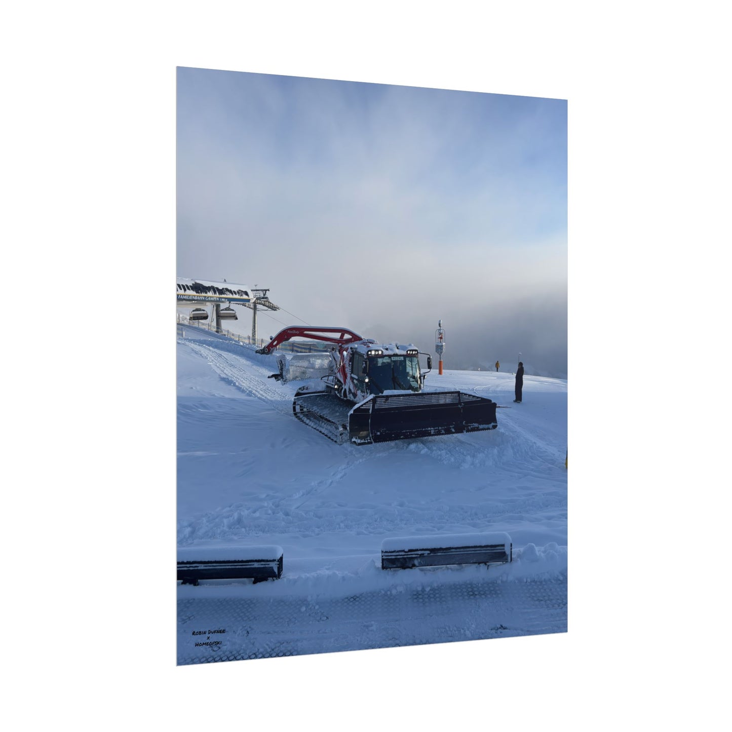 Pistenbully Robin Dufner Poster