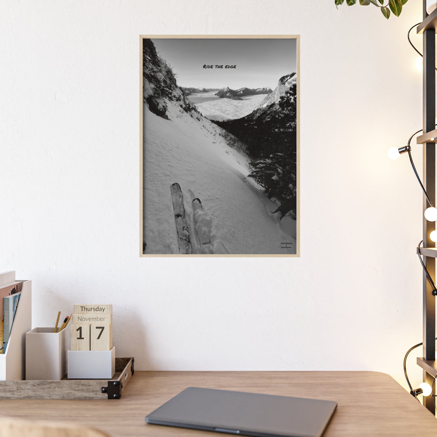 Panorama Indy Bruhin Poster - FRAMED