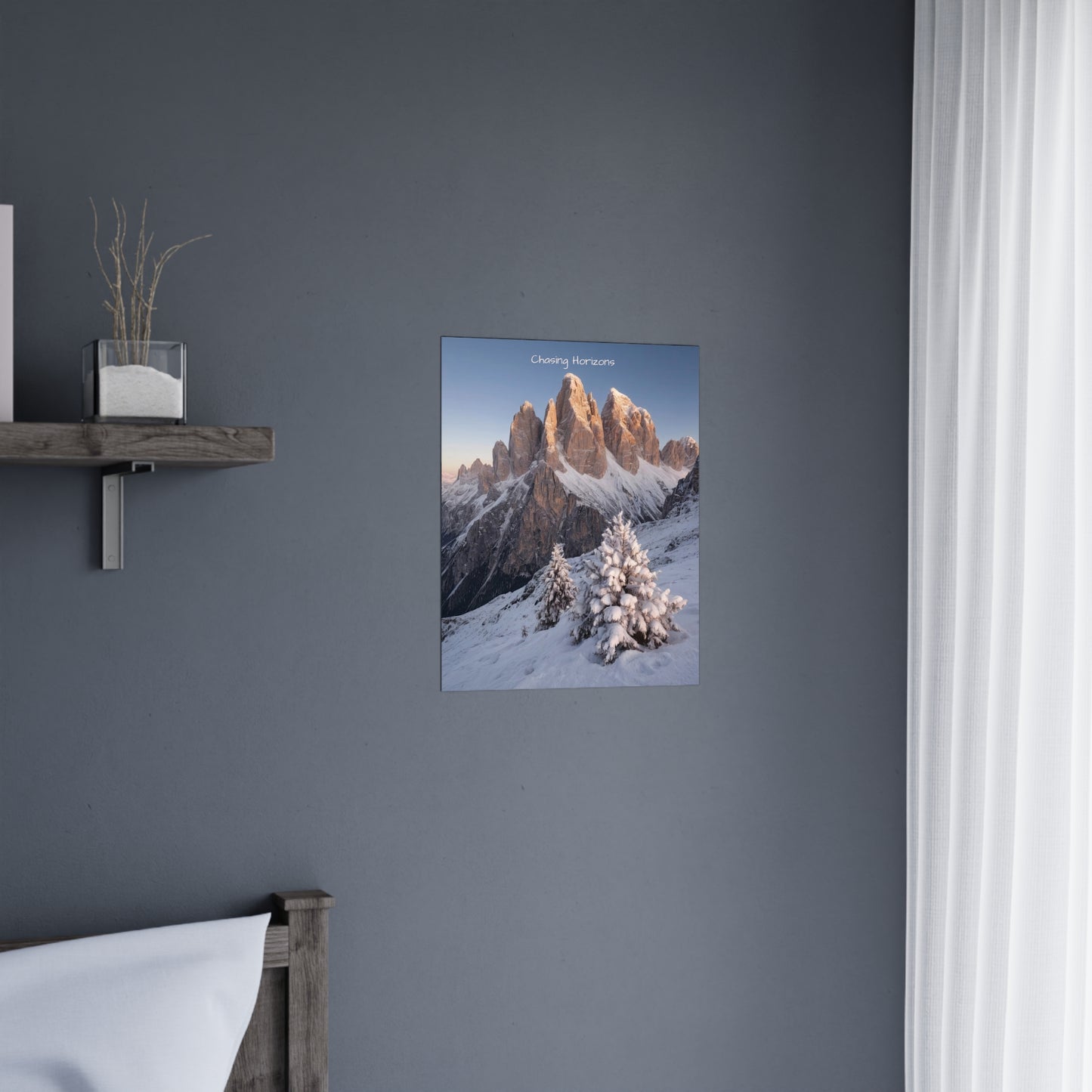 Chasing Horizons x Dolomites Poster