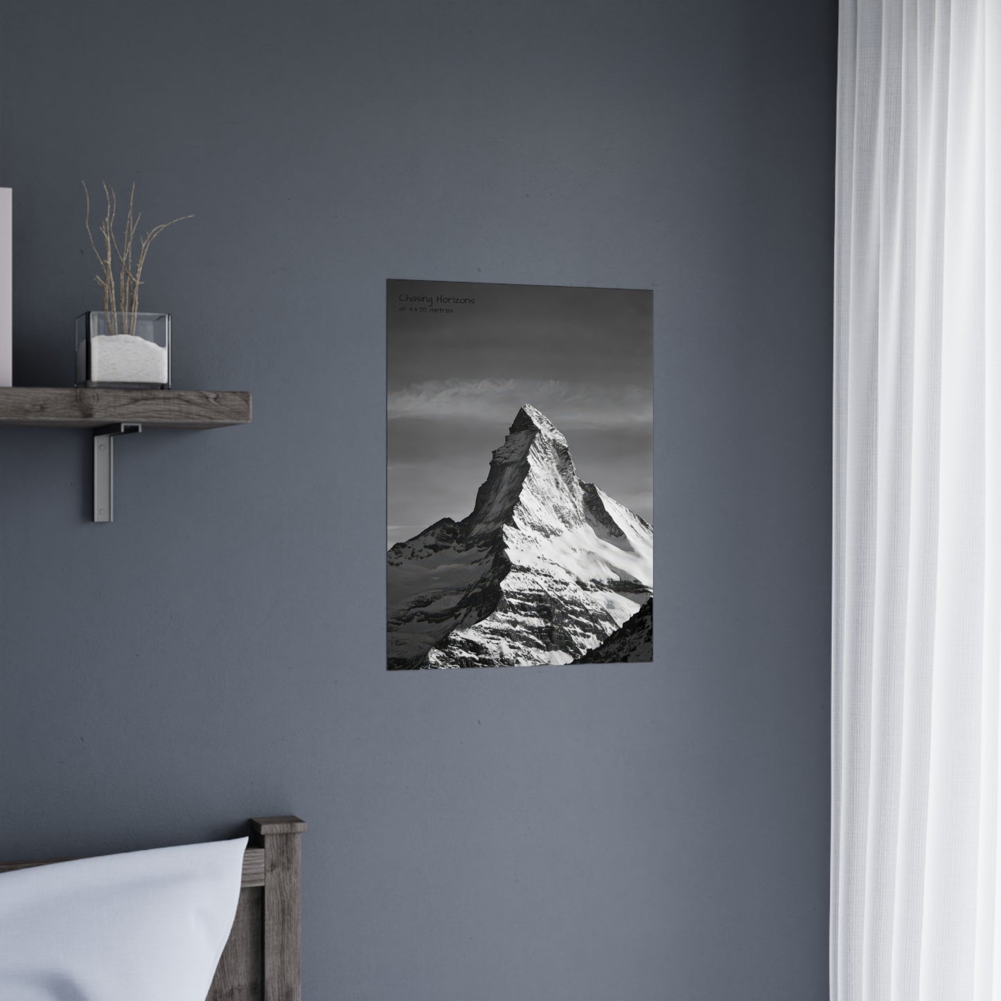 Chasing Horizons x Monochrome Matternhorn Poster