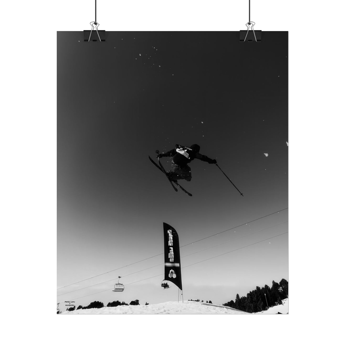 Airborne Mateo Lepic Poster