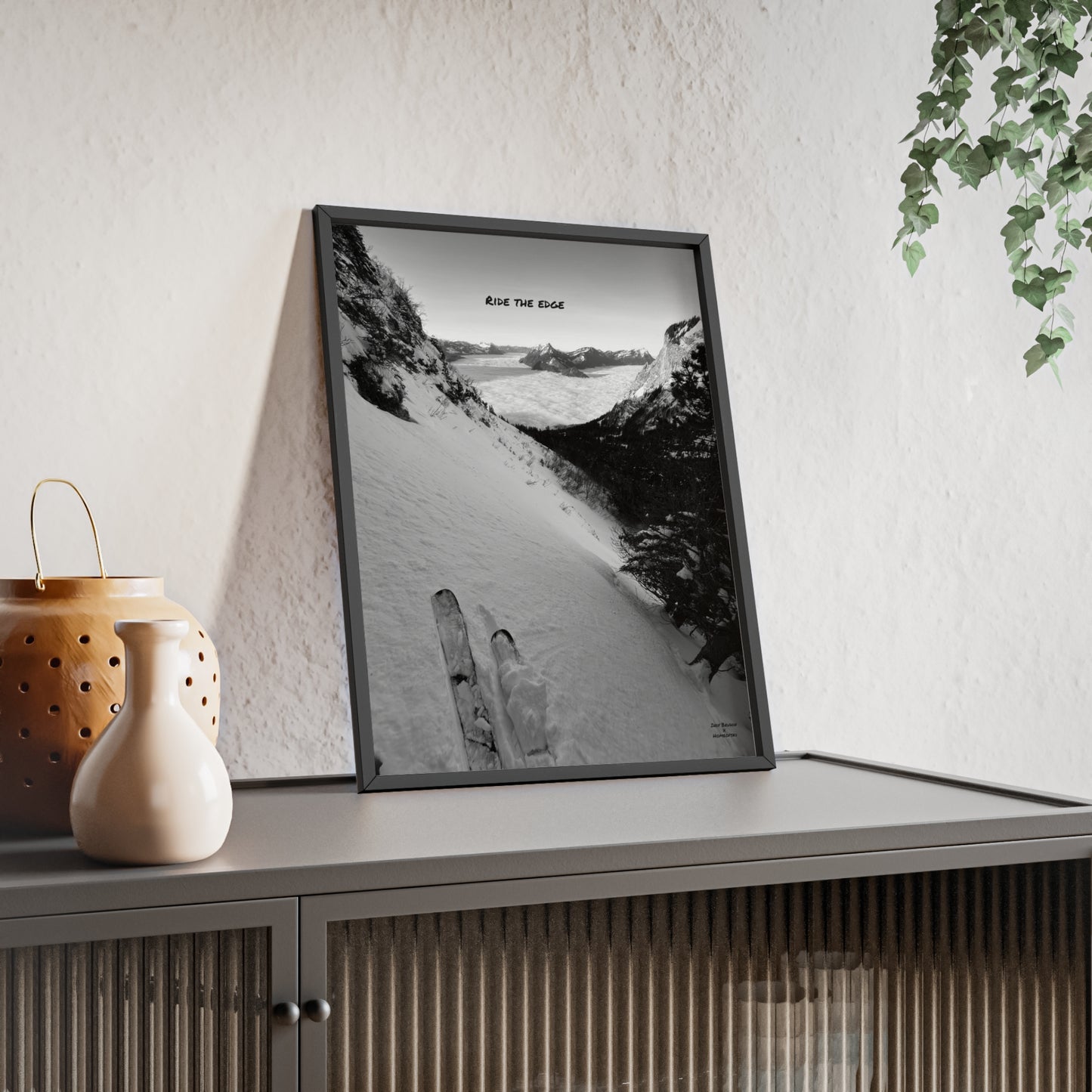 Panorama Indy Bruhin Poster - FRAMED