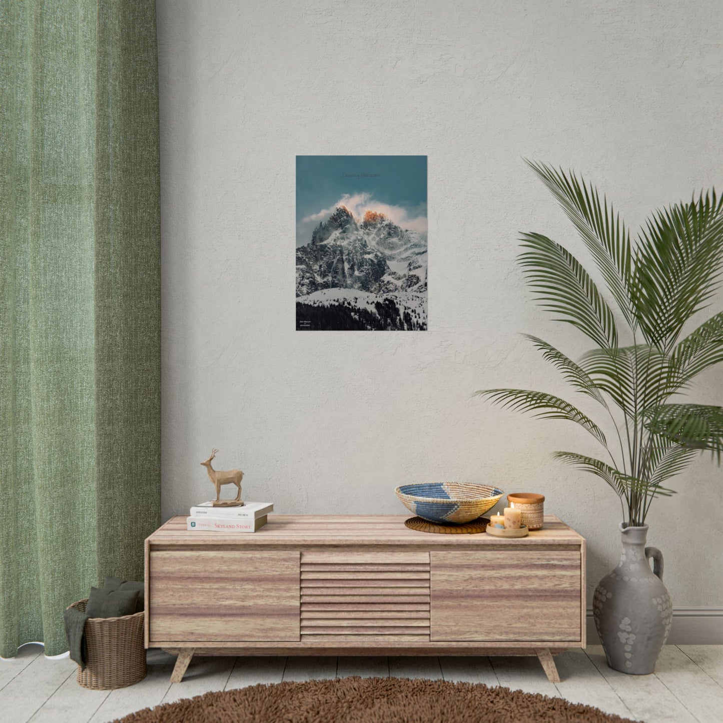 Alps Indy Bruhin Poster