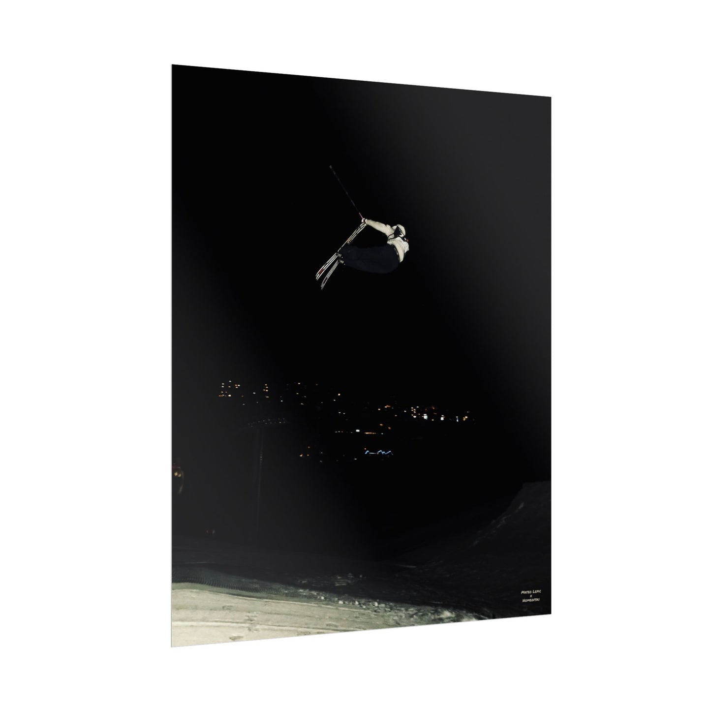 Night Park Mateo Lepic Poster
