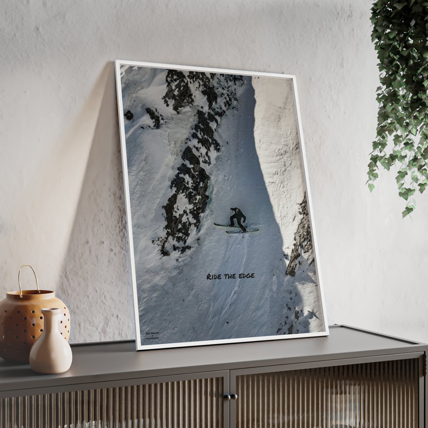 Steep Indy Bruhin Poster - FRAMED