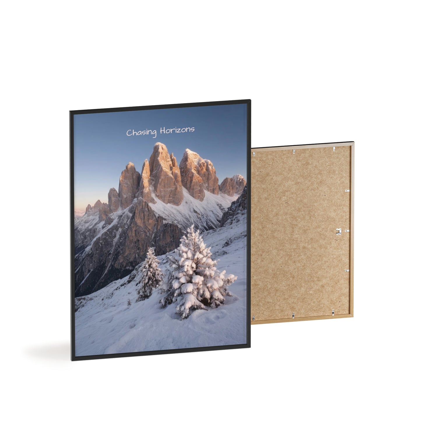 Chasing Horizons x Dolomites Poster - FRAMED
