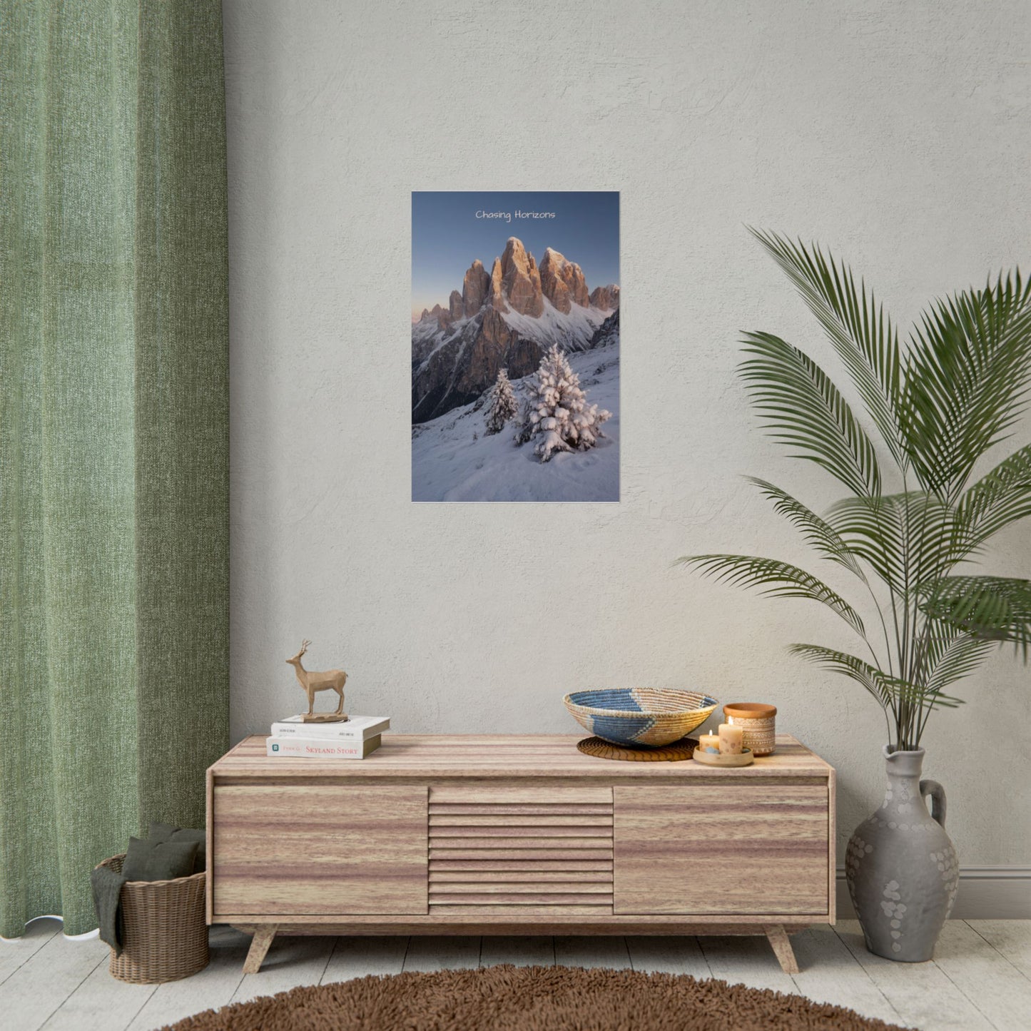 Chasing Horizons x Dolomites Poster
