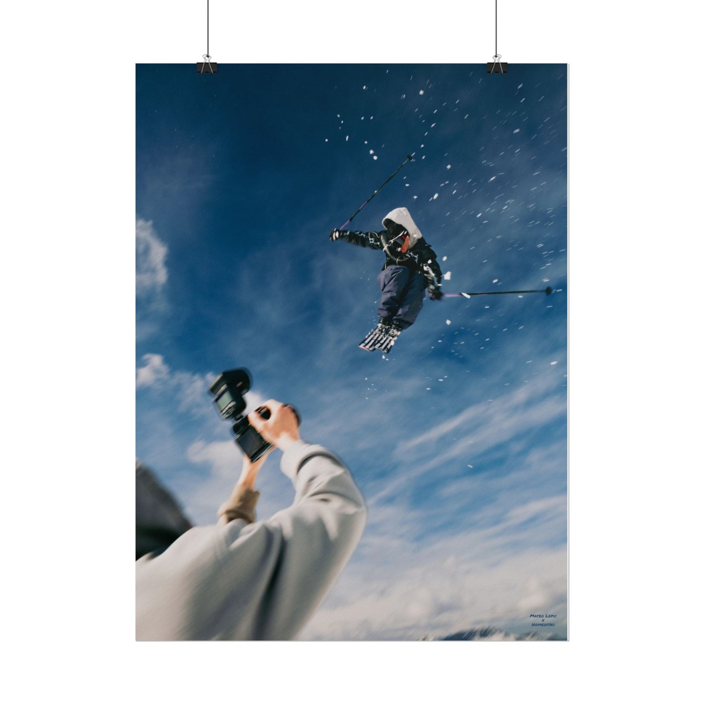 'Camera Crew' Mateo Lepic Poster