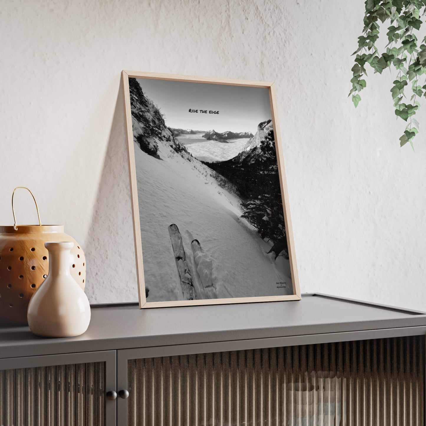 Panorama Indy Bruhin Poster - FRAMED