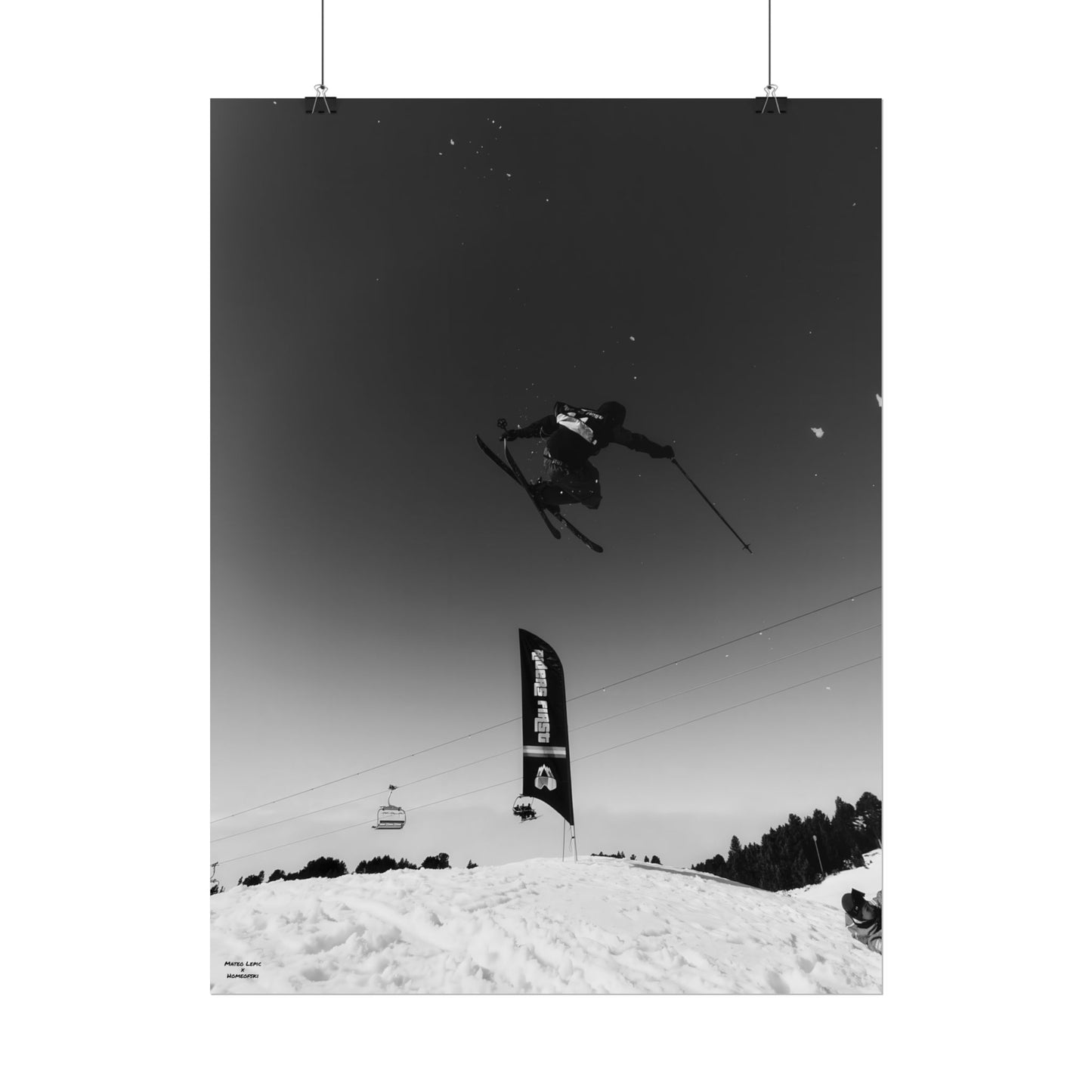 Airborne Mateo Lepic Poster