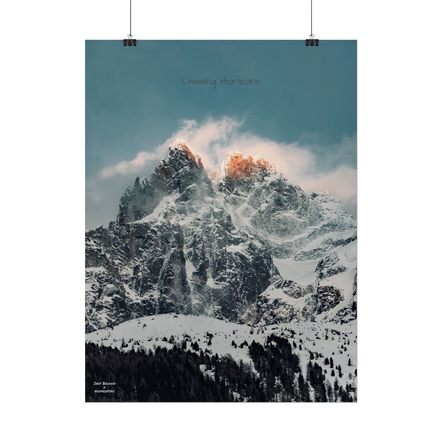 Alps Indy Bruhin Poster