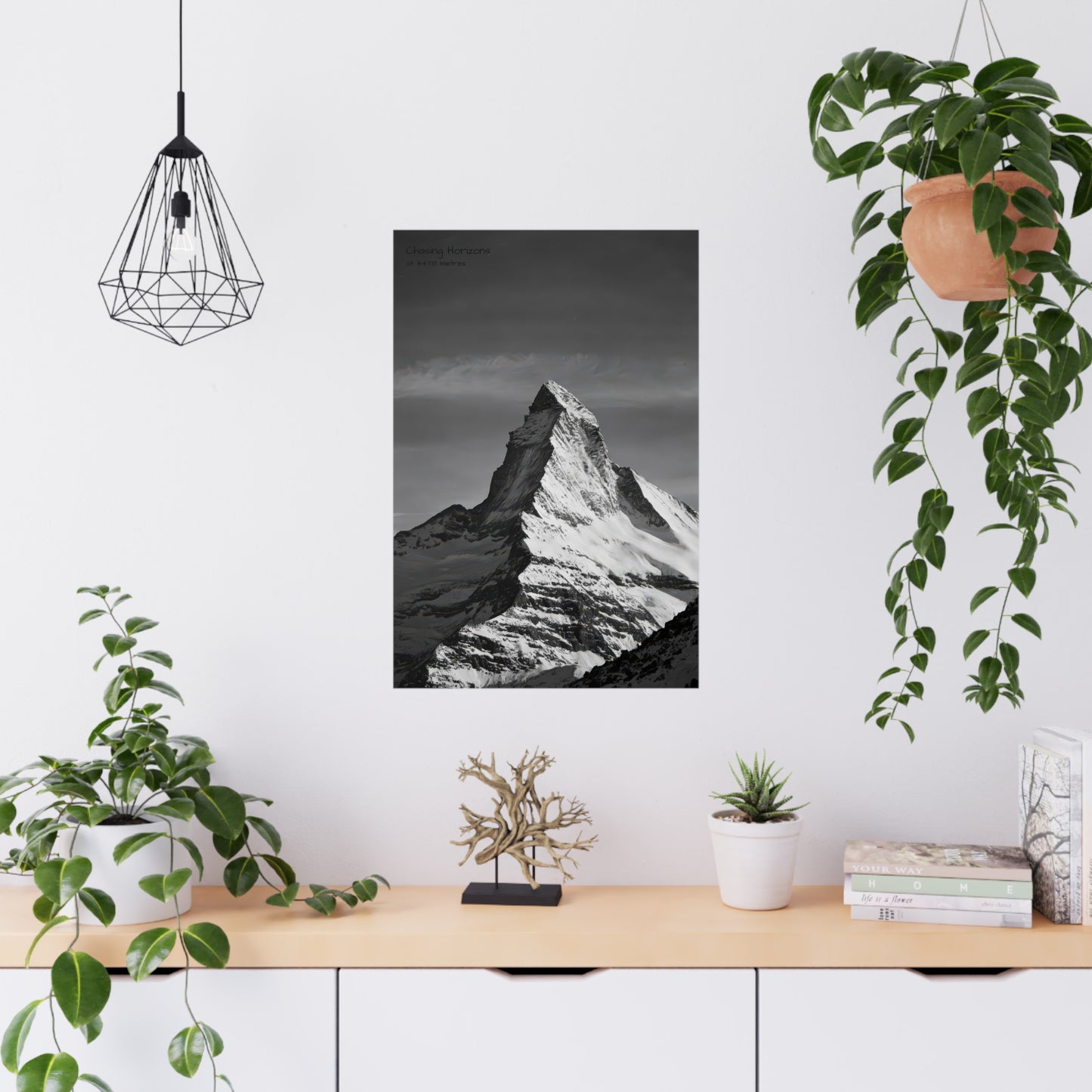 Chasing Horizons x Monochrome Matternhorn Poster