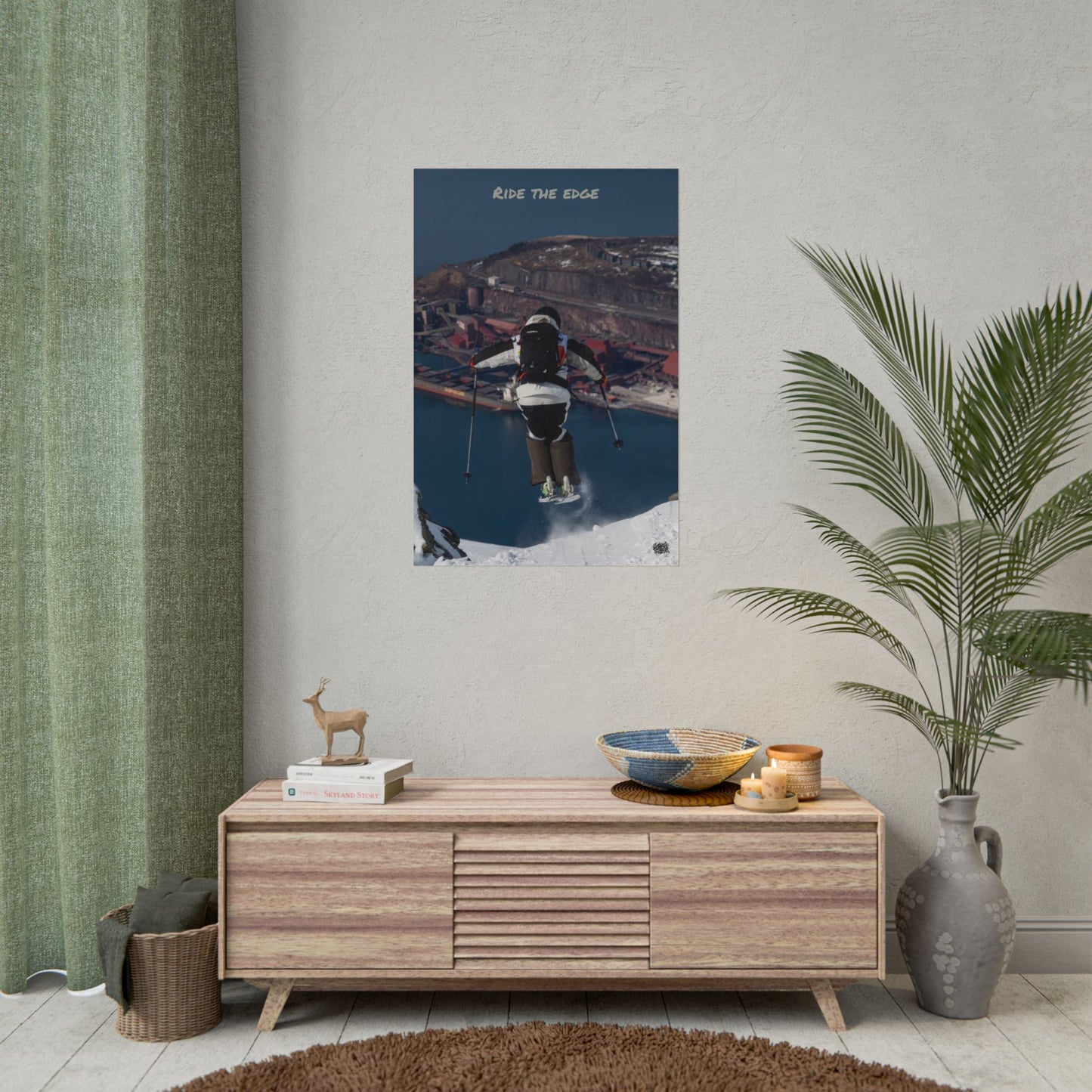 Ride The Edge Mikkellillehaug Poster
