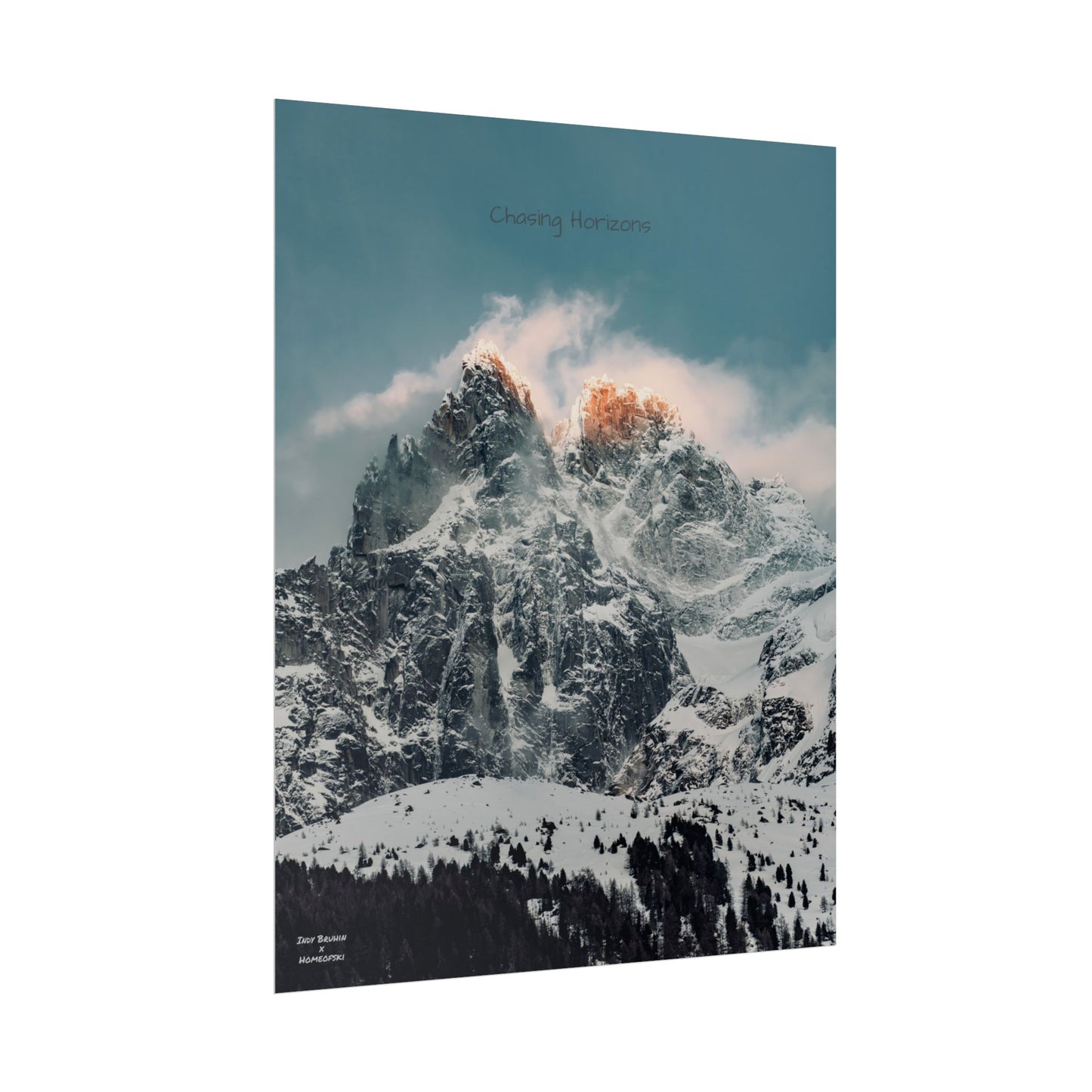 Alps Indy Bruhin Poster