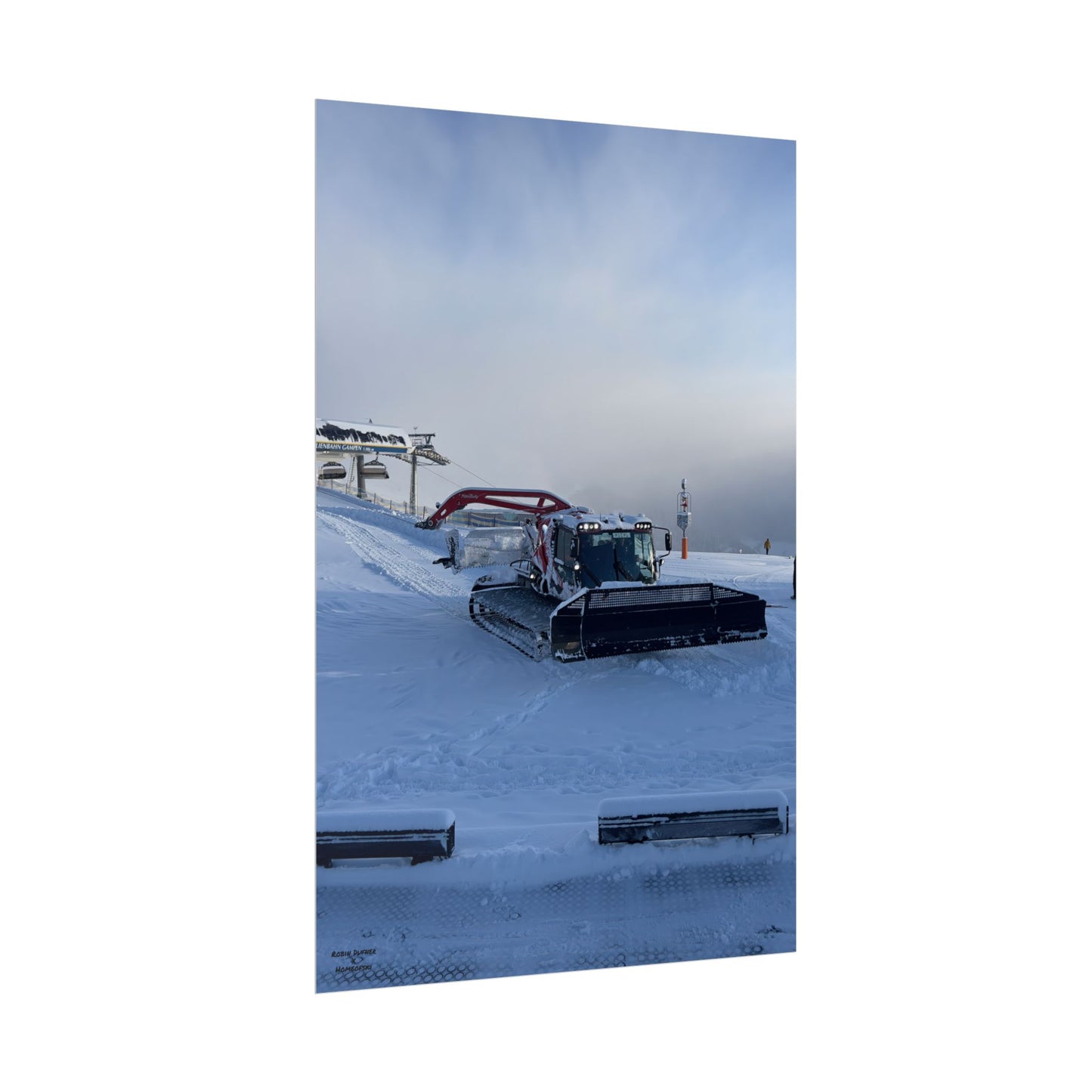 Pistenbully Robin Dufner Poster