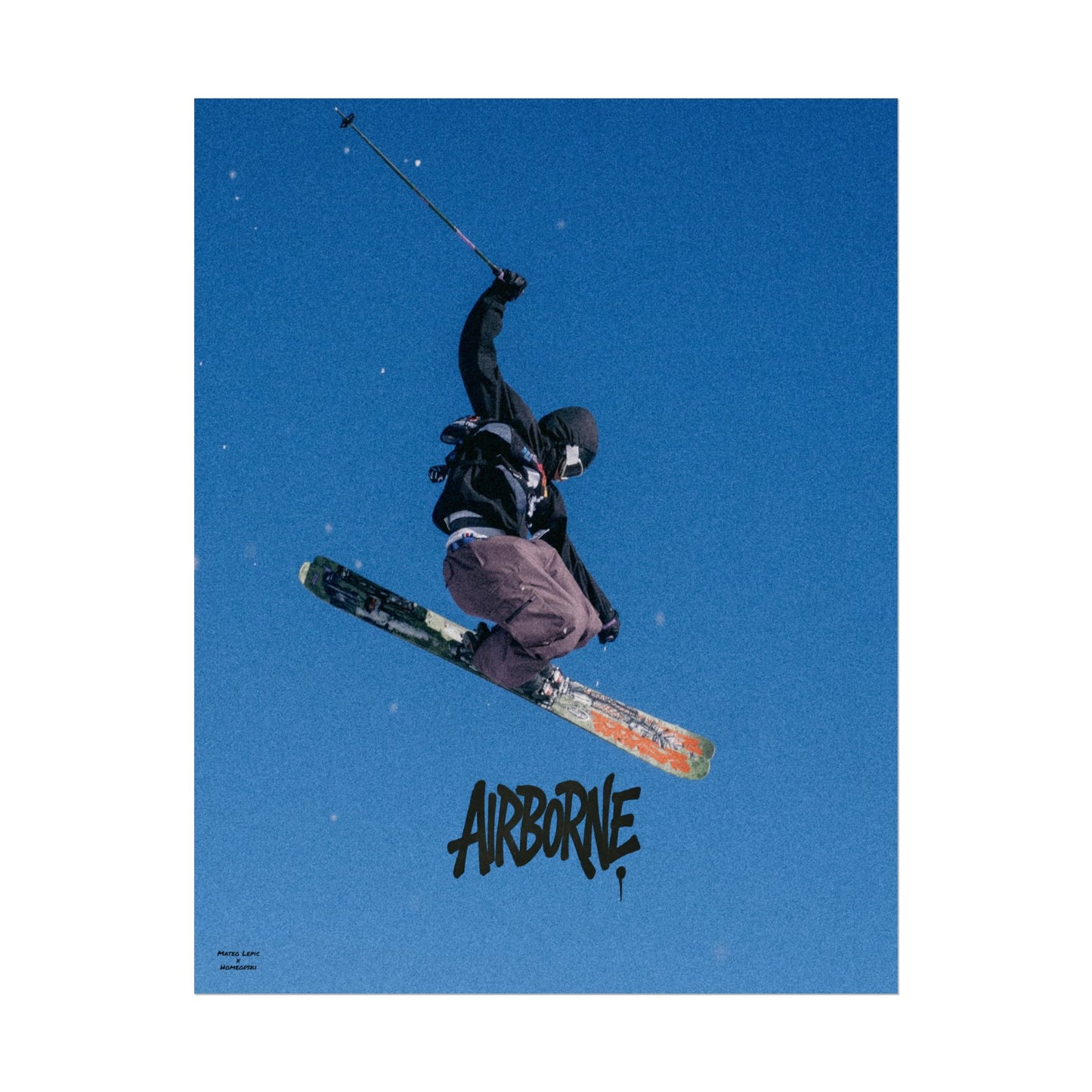 Airborne V2 Mateo Lepic Poster