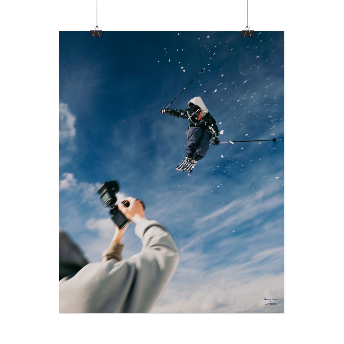 'Camera Crew' Mateo Lepic Poster